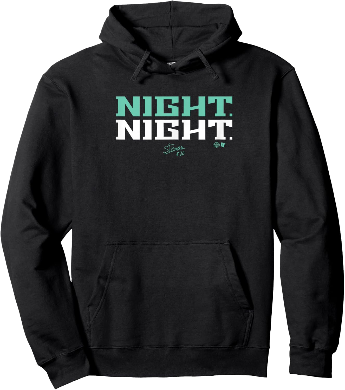 Sabrina Ionescu: Night Night - New York Basketball Hoodie - Hoodie | Black
