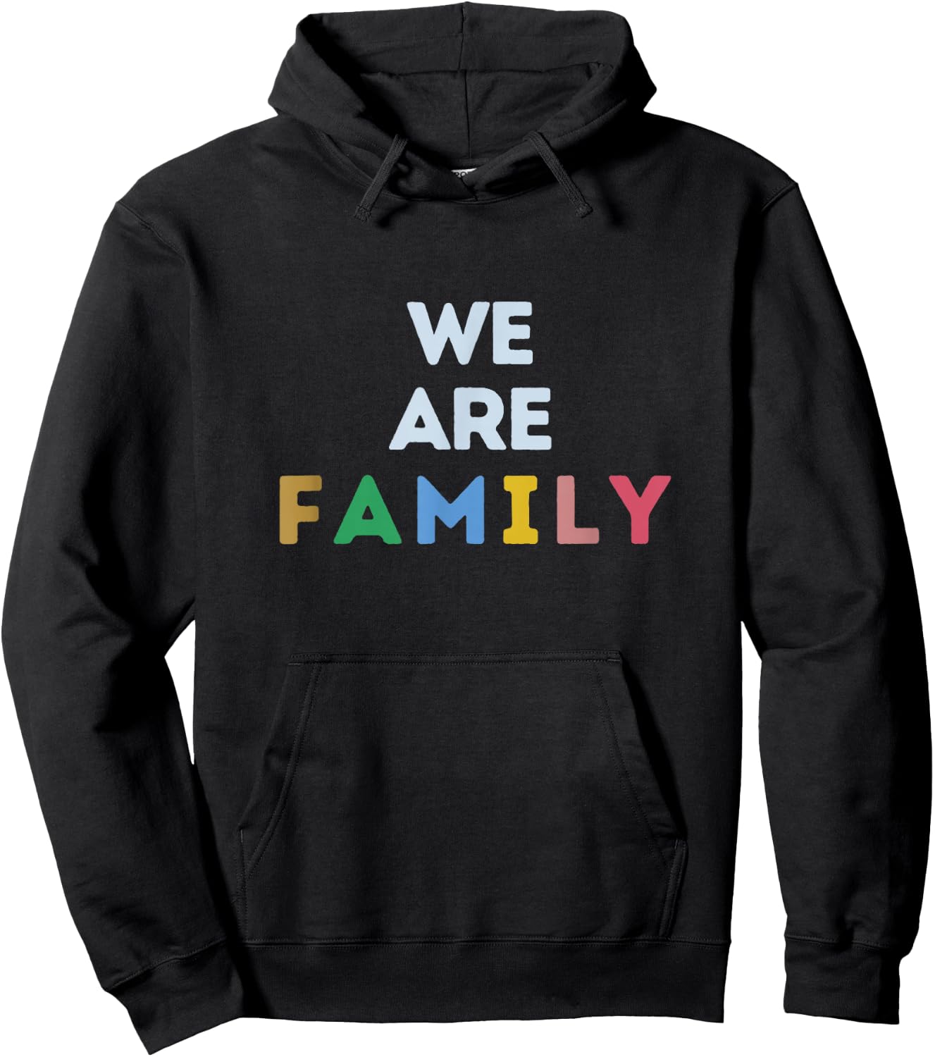 We are Family Hoodie - Hoodie | Black