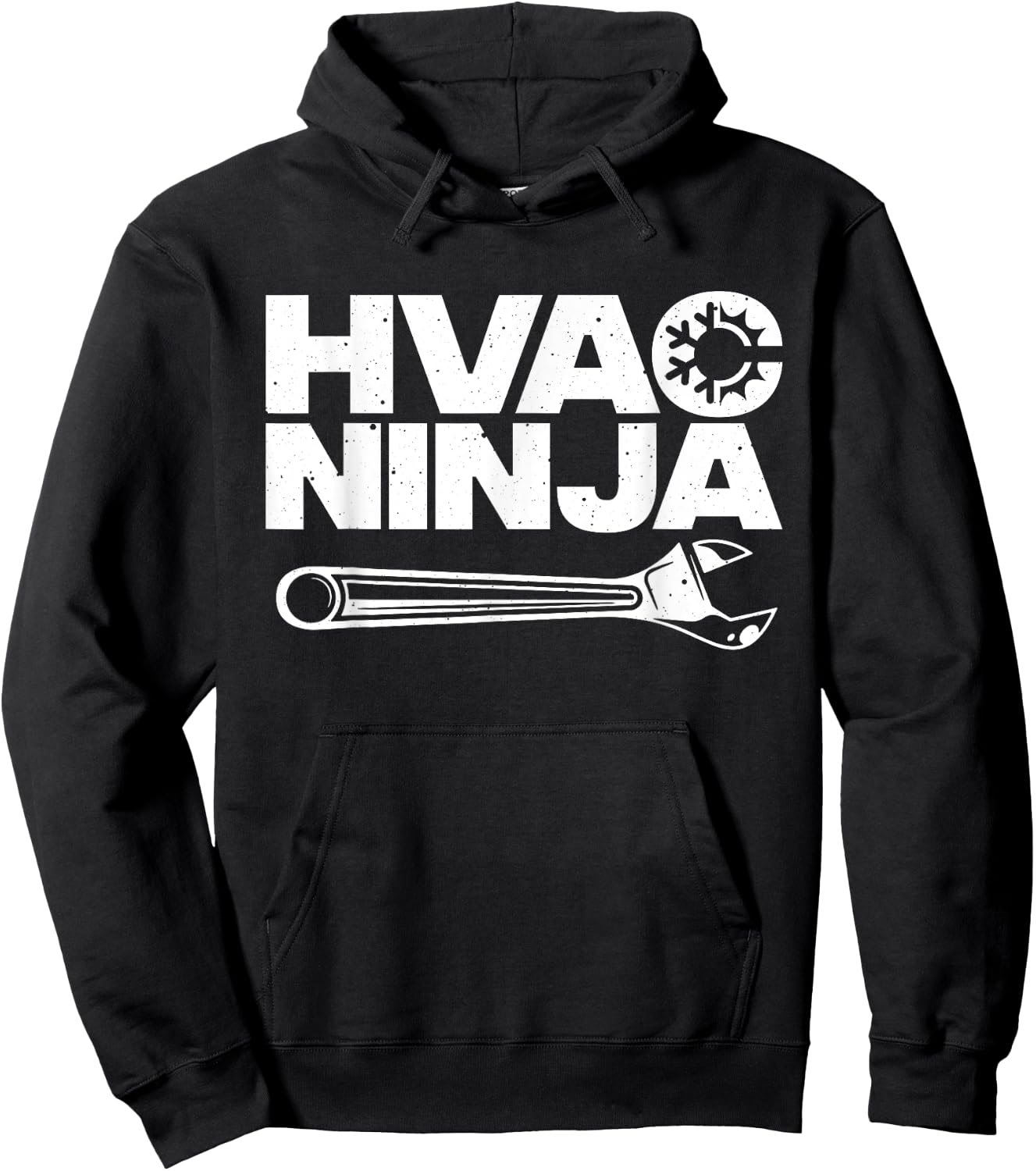 Funny HVAC Art Air Condition Lover HVAC Technician Hoodie - Hoodie | Black