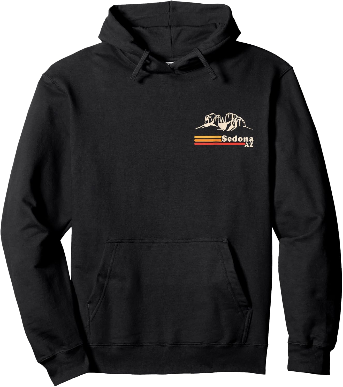 Sedona Arizona Gifts Souvenirs, Retro Sedona Hoodie - Hoodie | Black