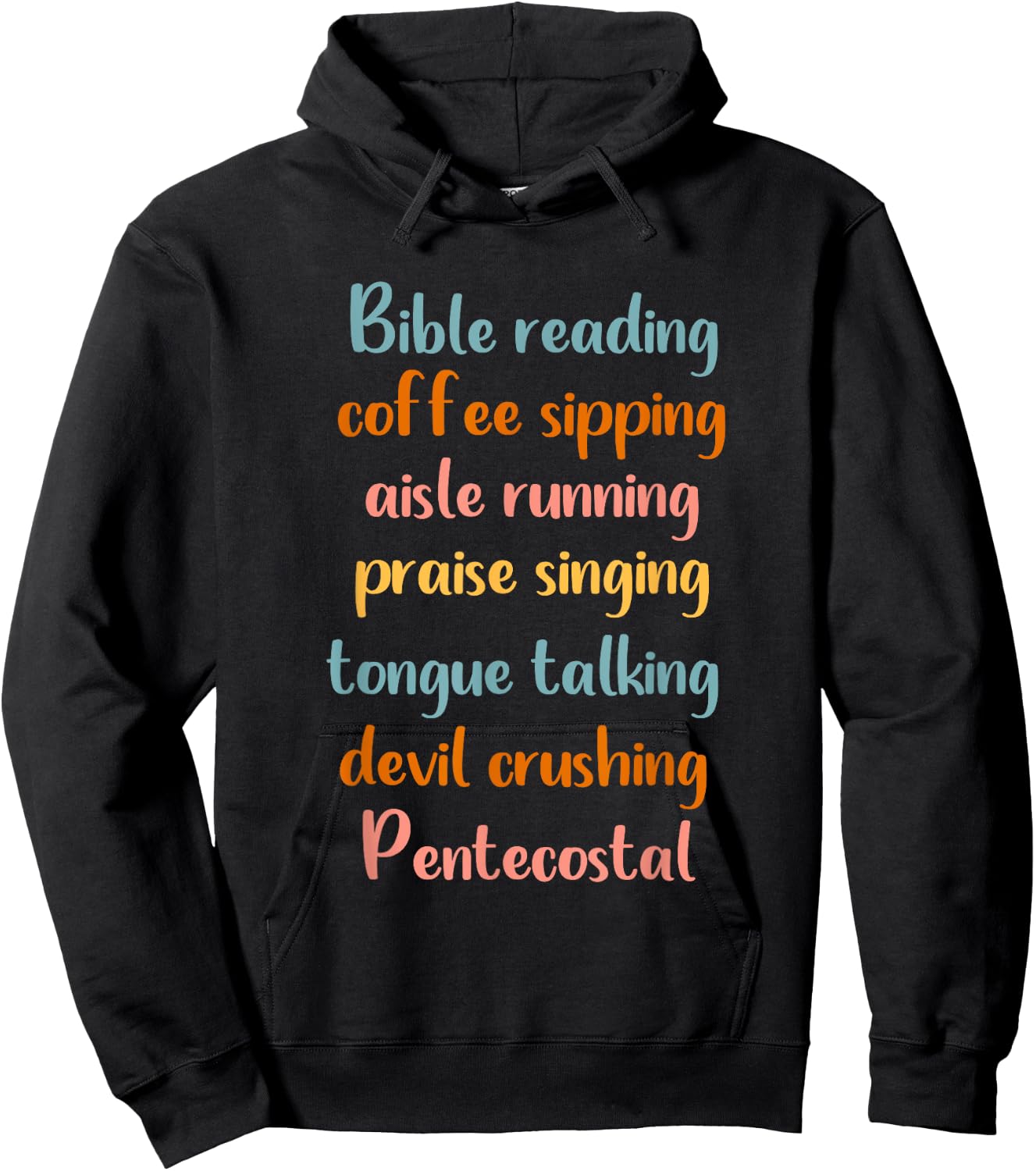 Pentecostal Apostolic Coffee Lover Woman Christian Sister Hoodie - Hoodie | Black