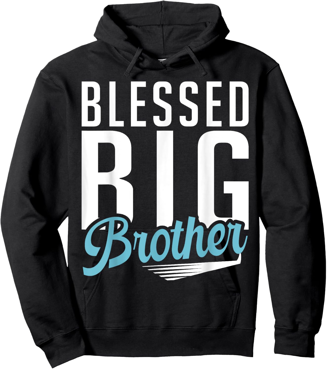 Blessed Big Brother Hoodie - Hoodie | Black