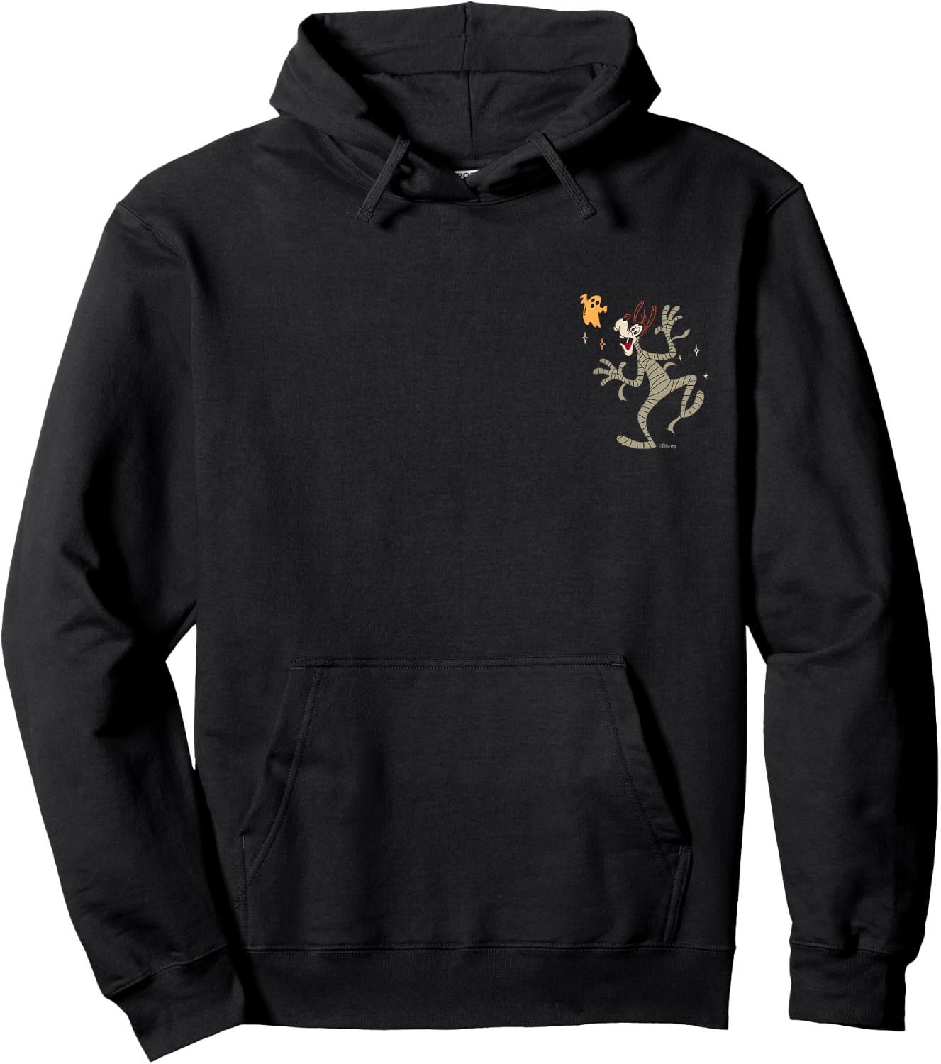 Disney Goofy Halloween Mummy and Spooky Ghost Hoodie - Hoodie | Black