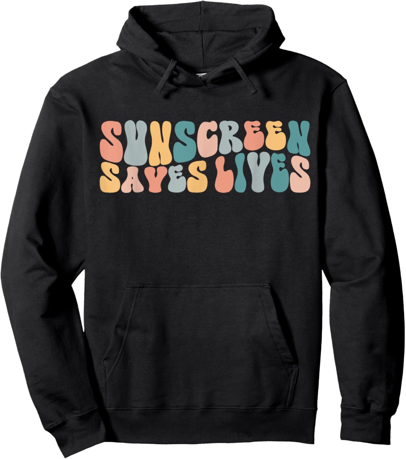 Sunscreen Saves Lives Funny Dermatology Doctor Derm Squad Hoodie - Hoodie | Black