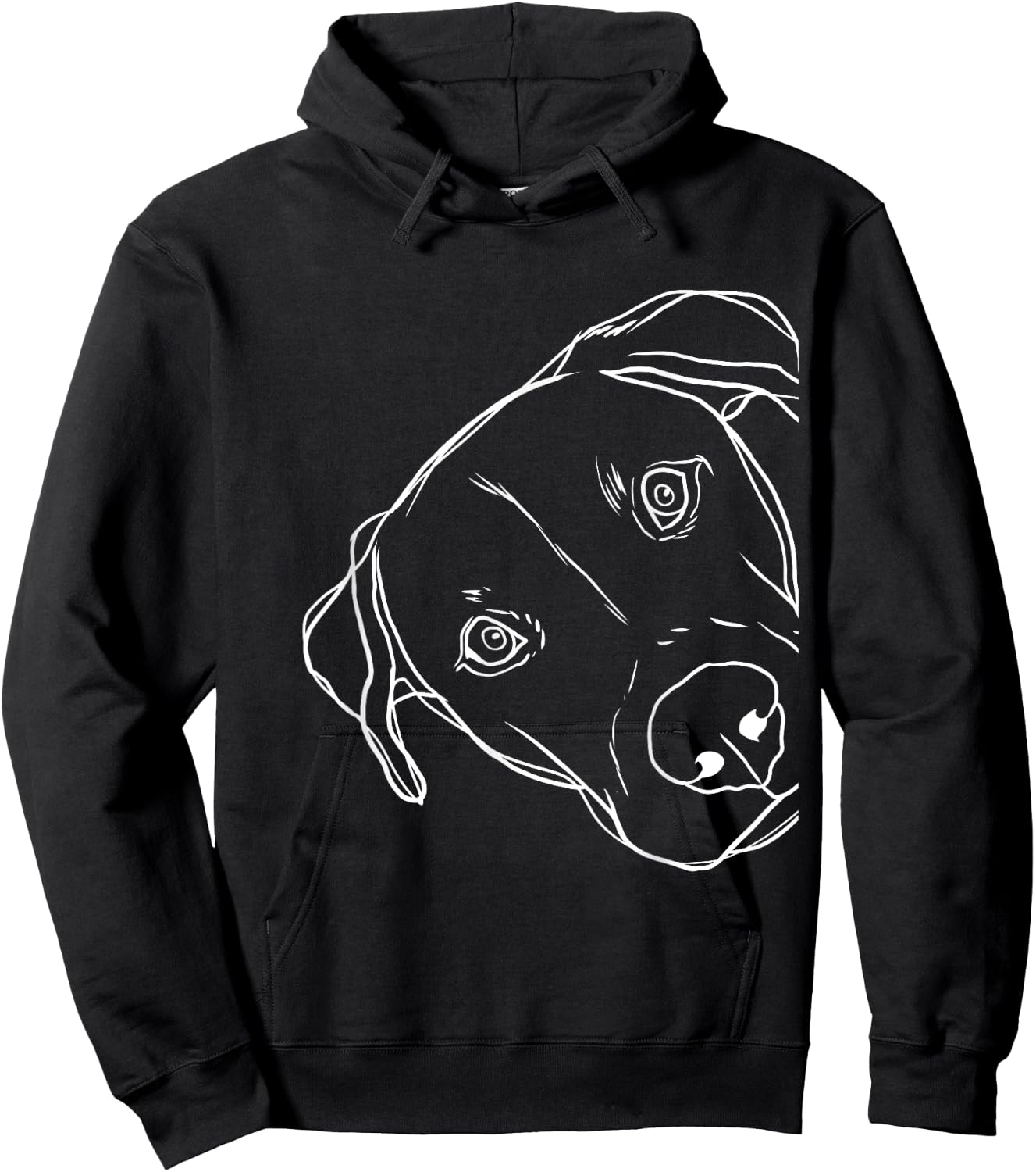 Dog Funny Black Mouth Cur Women Girls Kids Hoodie - Hoodie | Black