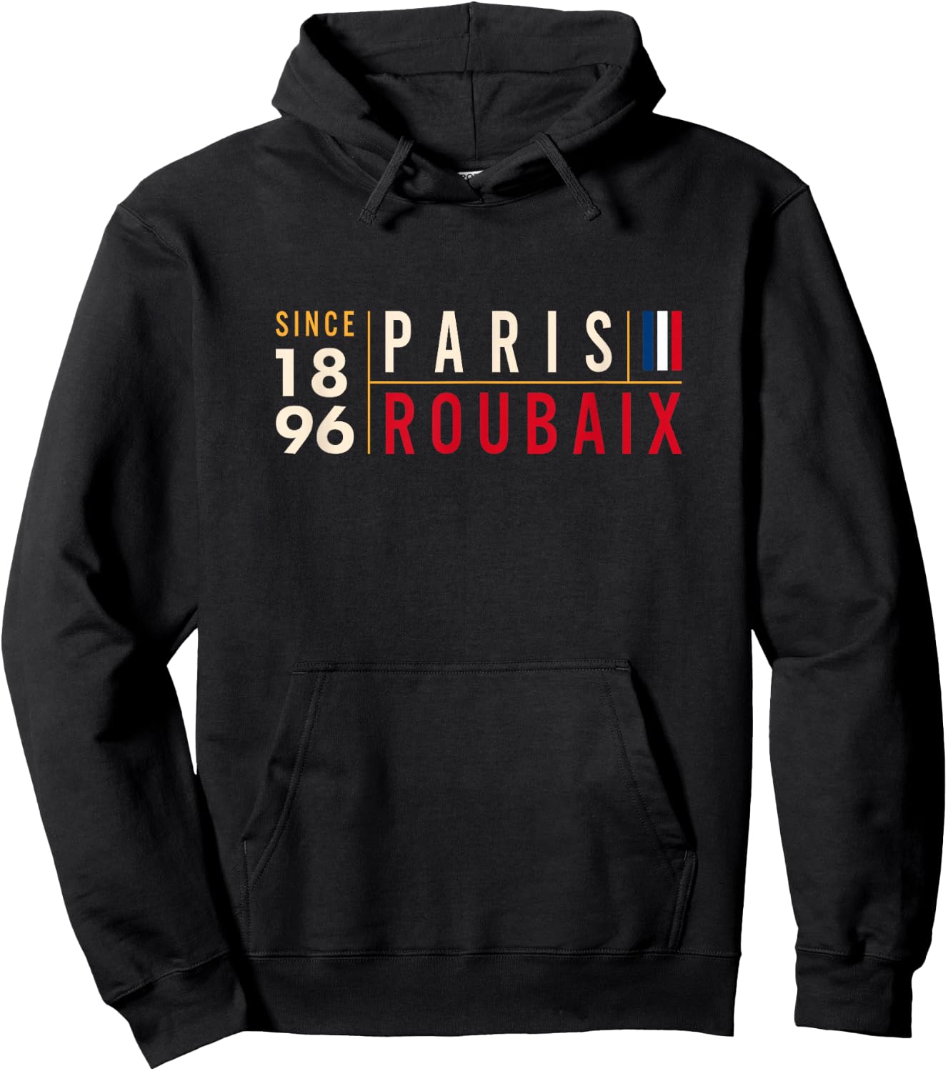 Paris Roubaix Since 1896 Hell of the North Hoodie - Hoodie | Black