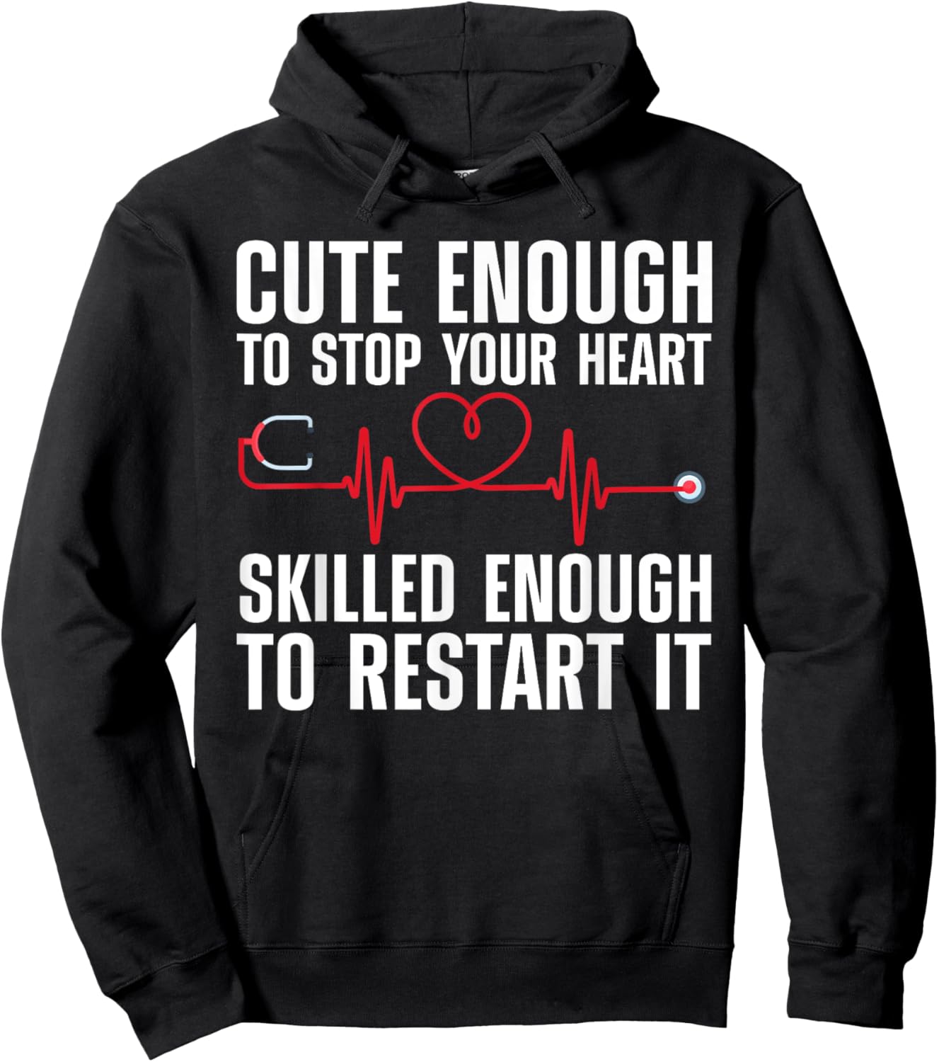 Cool Nurse Women Medical Assistant Nursing Aide CNA Hoodie - Hoodie | Black
