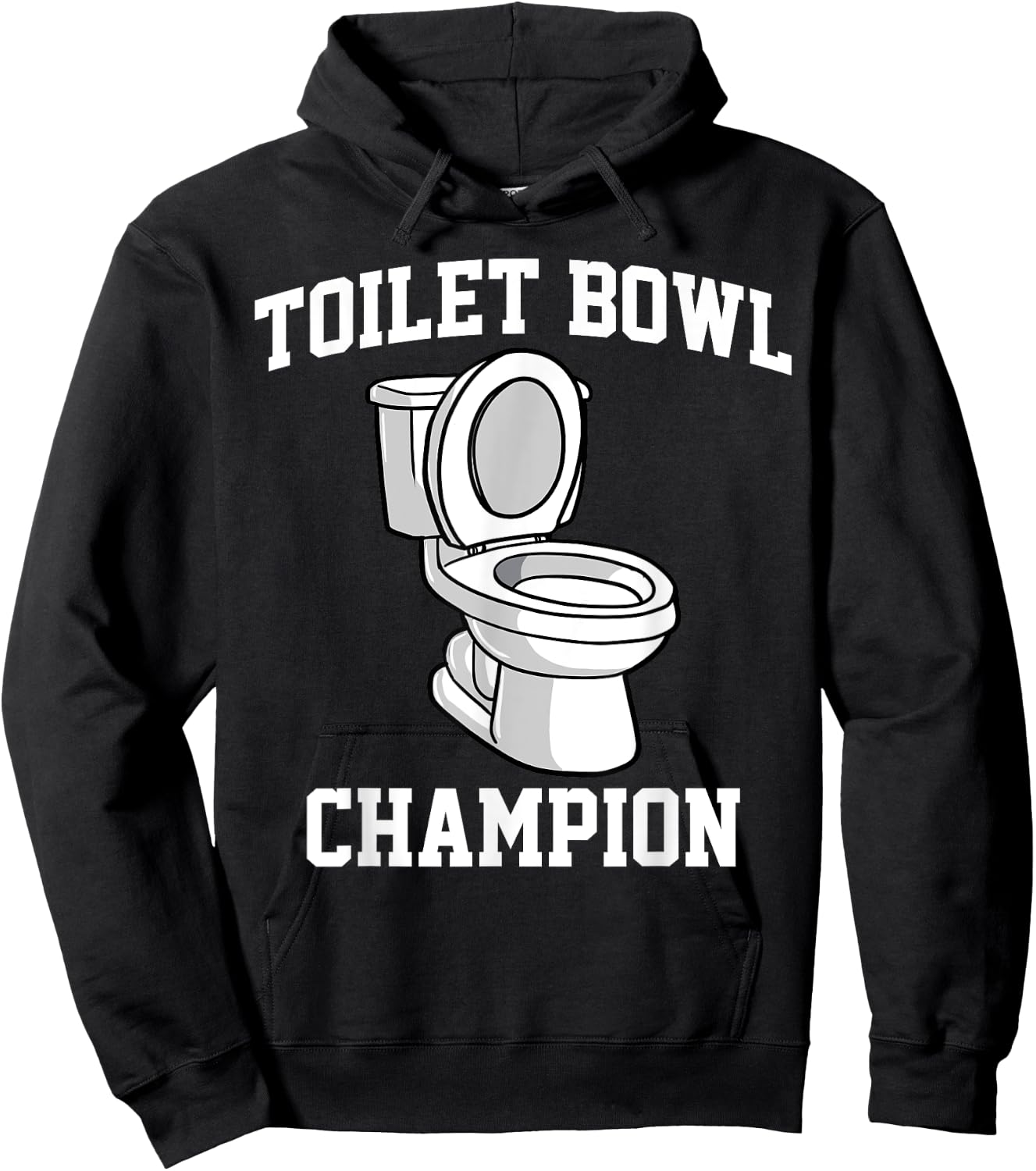 Fantasy Football Toilet Bowl Champion Loser Hoodie - Hoodie | Black