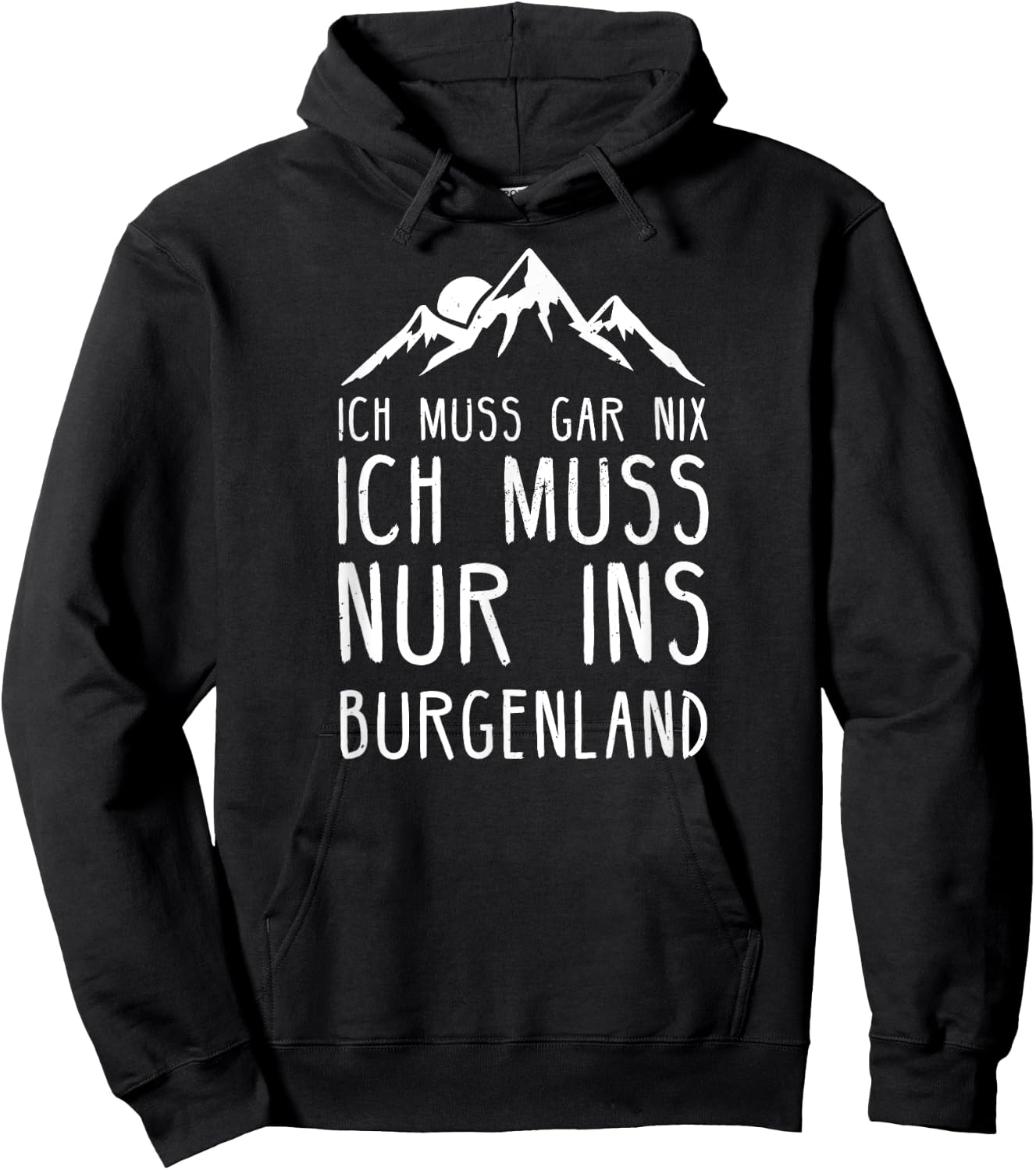 Burgenland I Austrian Uhudler Motif for Burgenländer Hoodie - Hoodie | Black