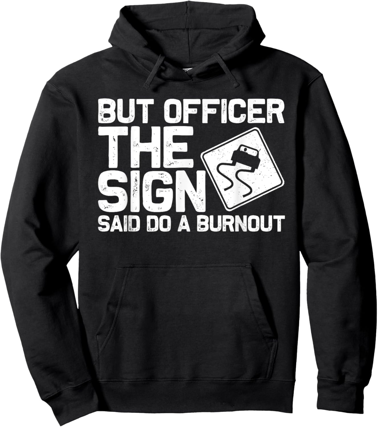 Cool Car Racing Auto Owner Drift Drag Racing Burnout Hoodie - Hoodie | Black