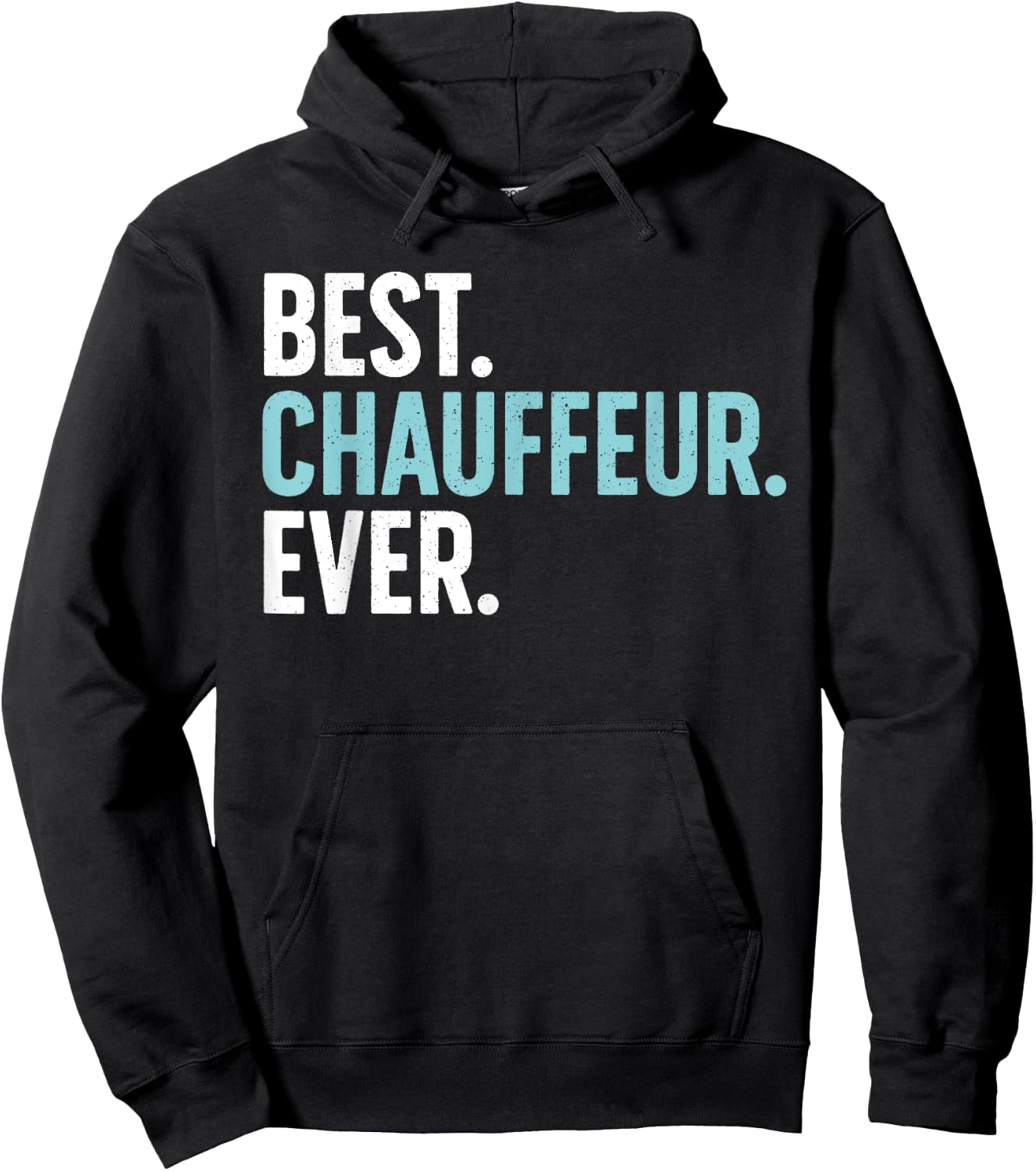 Best Chauffeur Art Women Dad Job Taxi Limo Driver Hoodie - Hoodie | Black