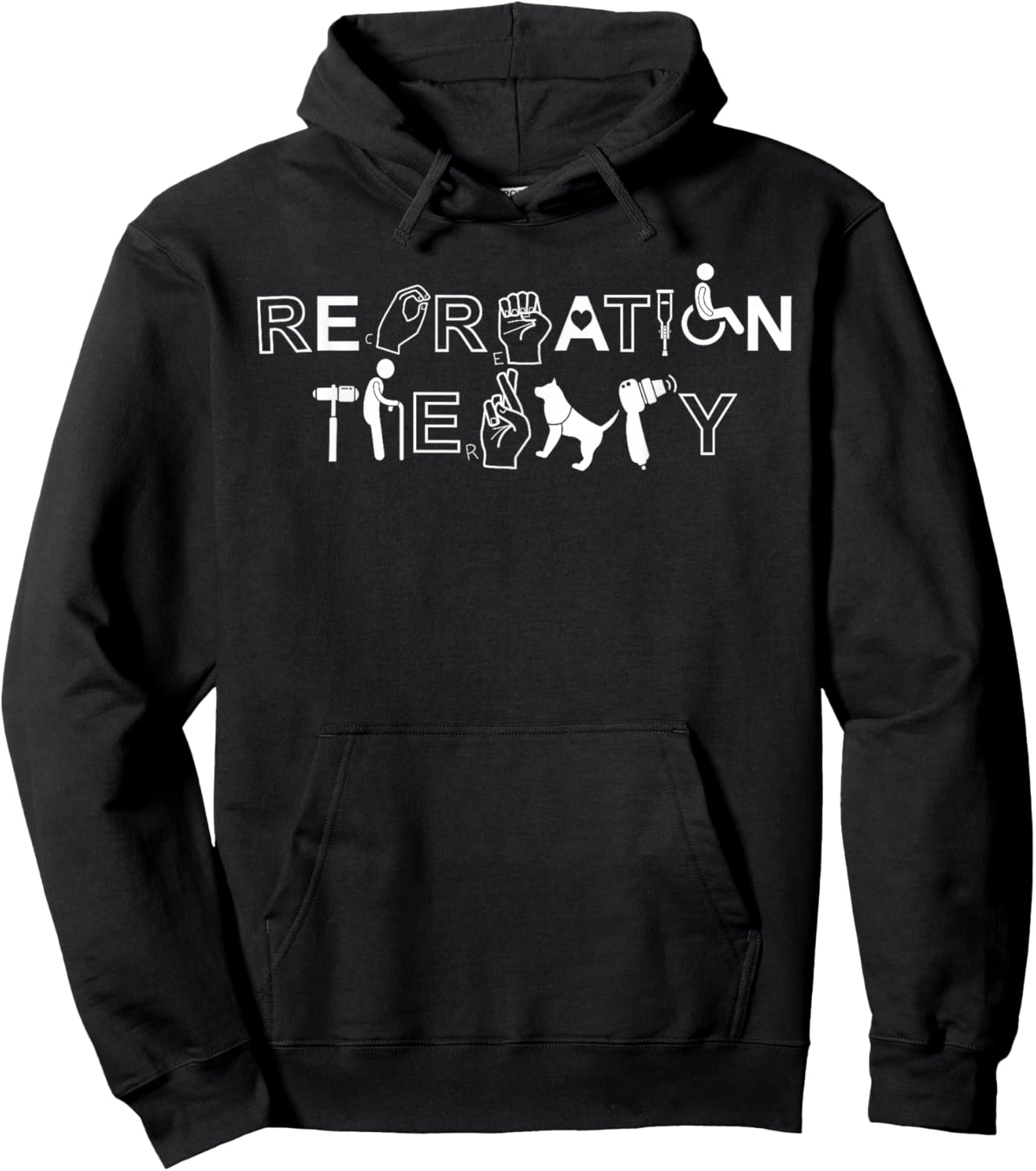 Recreational Therapy Recreational Therapist Hoodie - Hoodie | Black