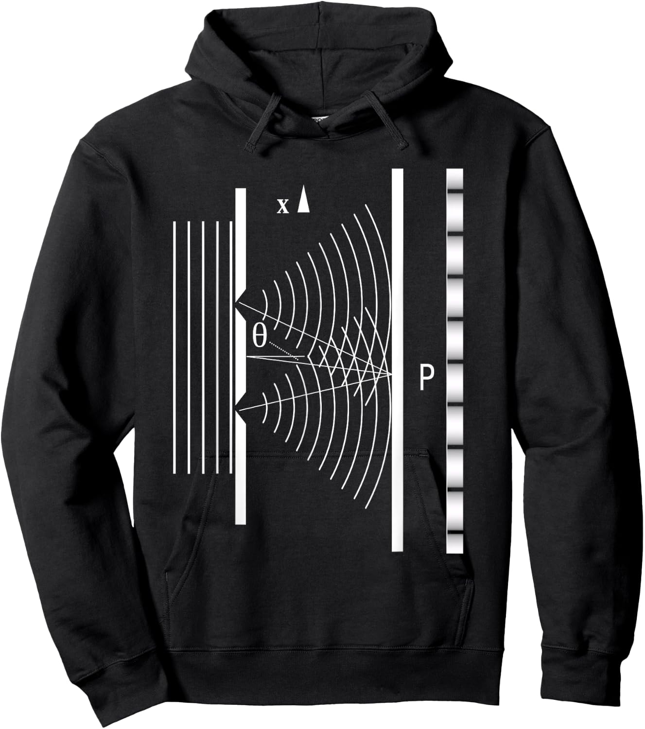 Double Slit Experiment Particle Physics Lover Physicist Hoodie - Hoodie | Black