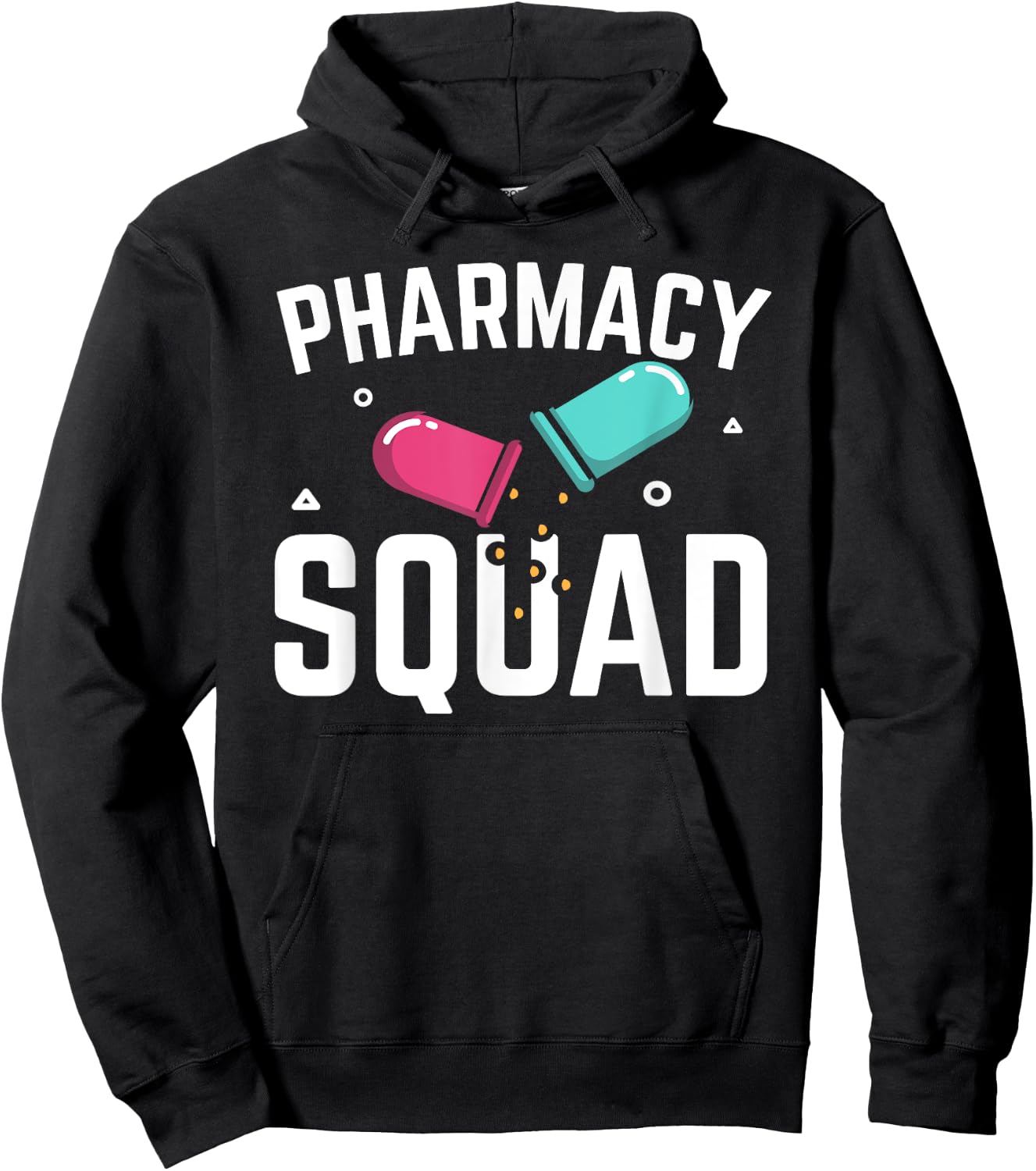 Pharmacy Squad Pharmacist Pharm Technician Hoodie - Hoodie | Black