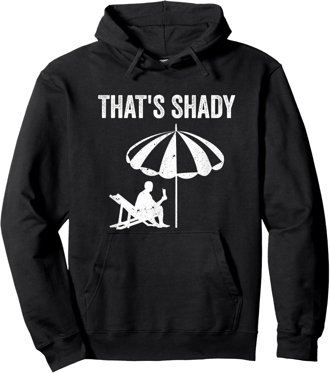 That's Shady Under The Sun Summer Vacation Funny Summer Women Hoodie - Hoodie | Black