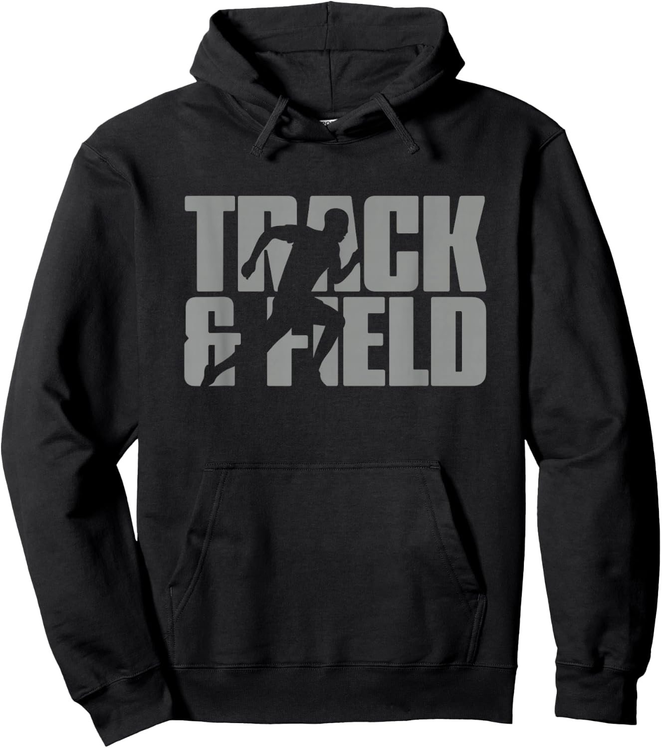 Track & Field Themed Design Graphic Track & Field Hoodie - Hoodie | Black