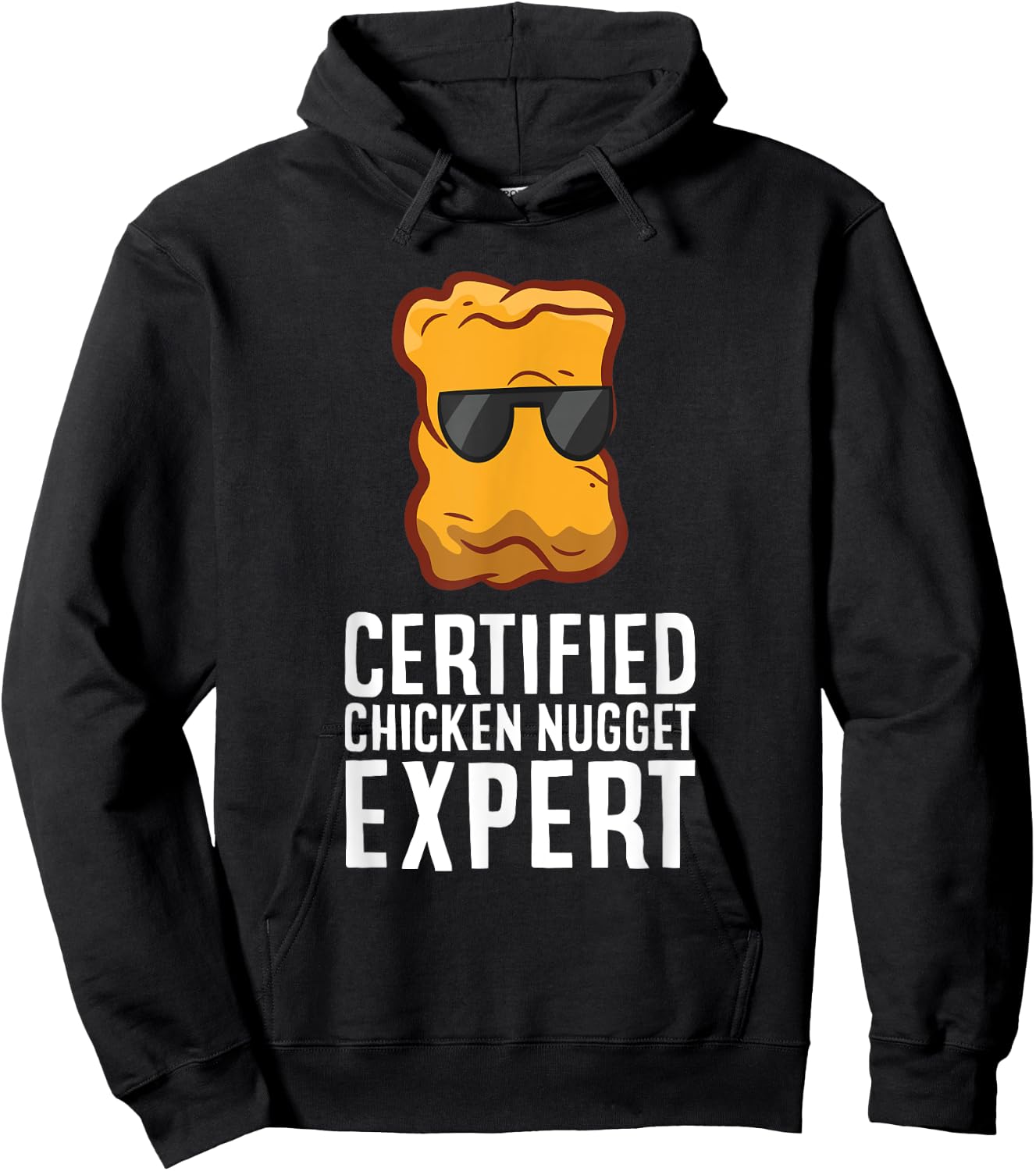Certified Chicken Nugget Expert Hoodie - Hoodie | Black