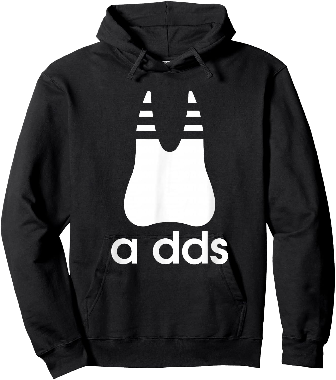 A DDS - Funny Dentist Dentistry Dental Medicine Dental Nurse Hoodie - Hoodie | Black
