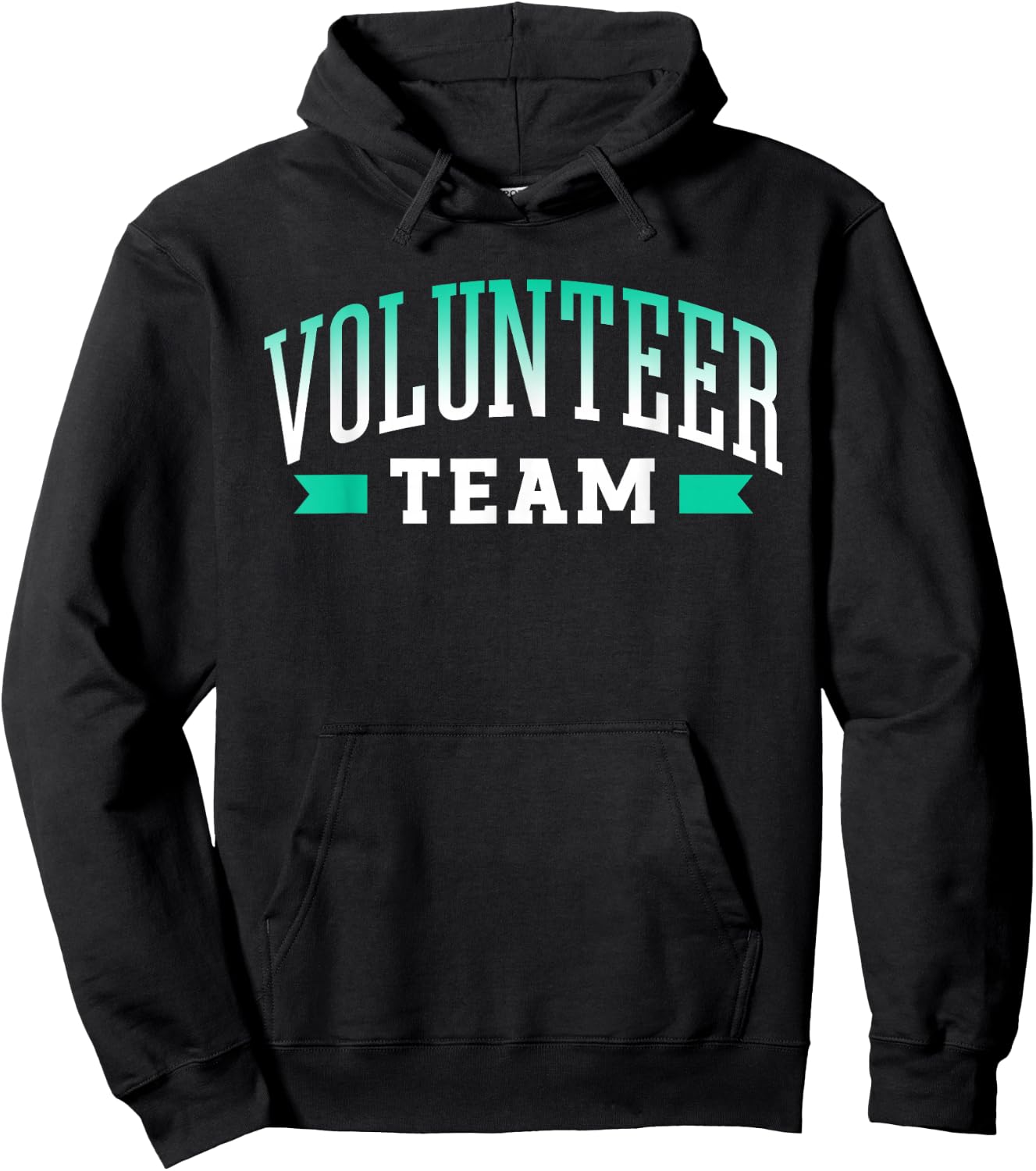 Volunteer Team Unpaid Job Volunteers Volunteering Hoodie - Hoodie | Black