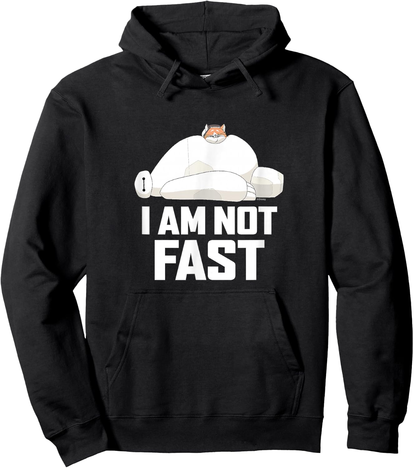 Big Hero 6 - I Am Not Fast Hoodie - Hoodie | Black
