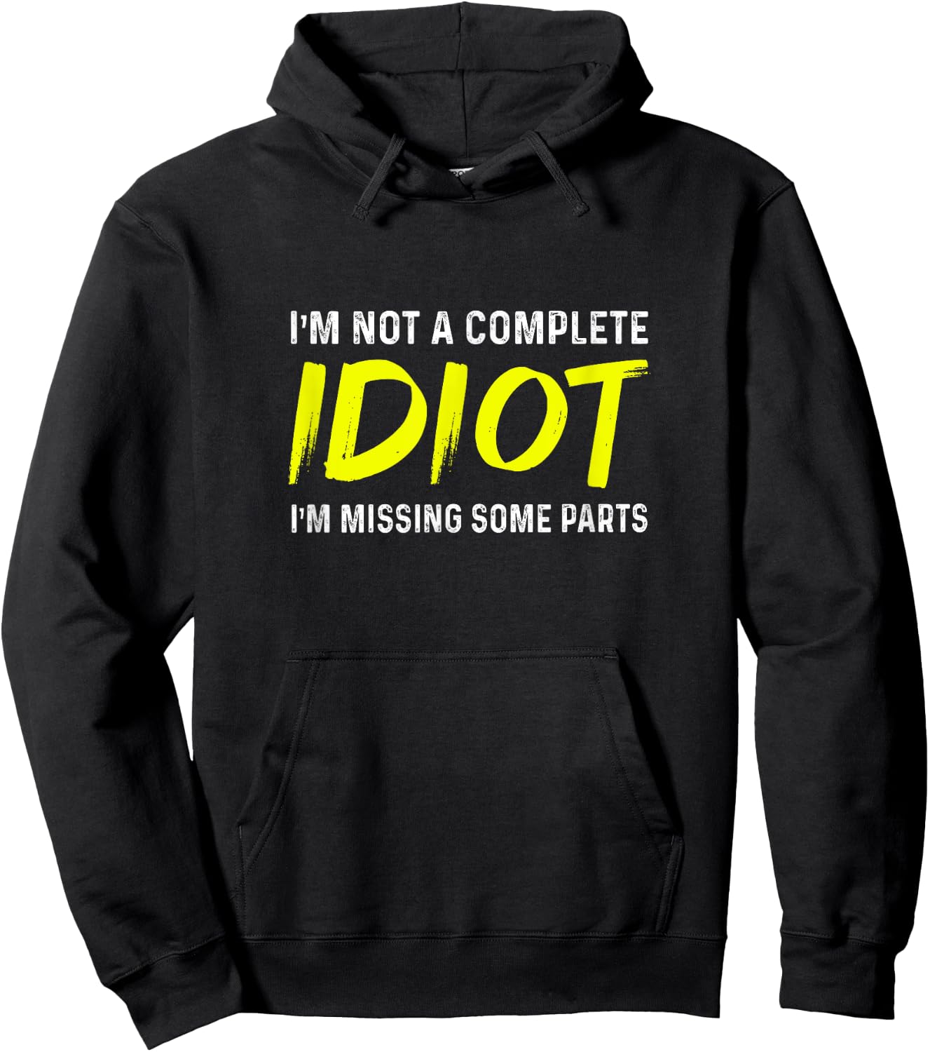 Amputee Humor Complete Leg Arm Funny Recovery Hoodie - Hoodie | Black