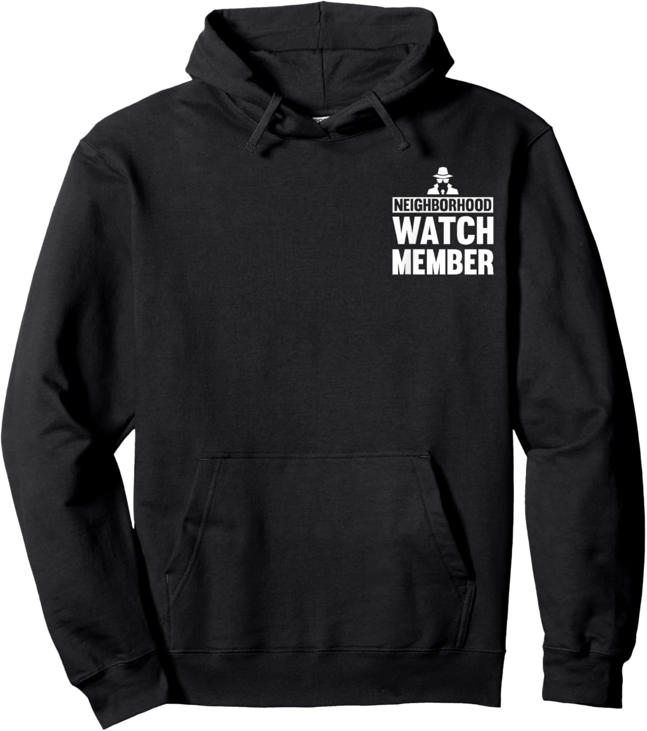 Neighborhood Watch Member Uniform Hoodie - Hoodie | Black