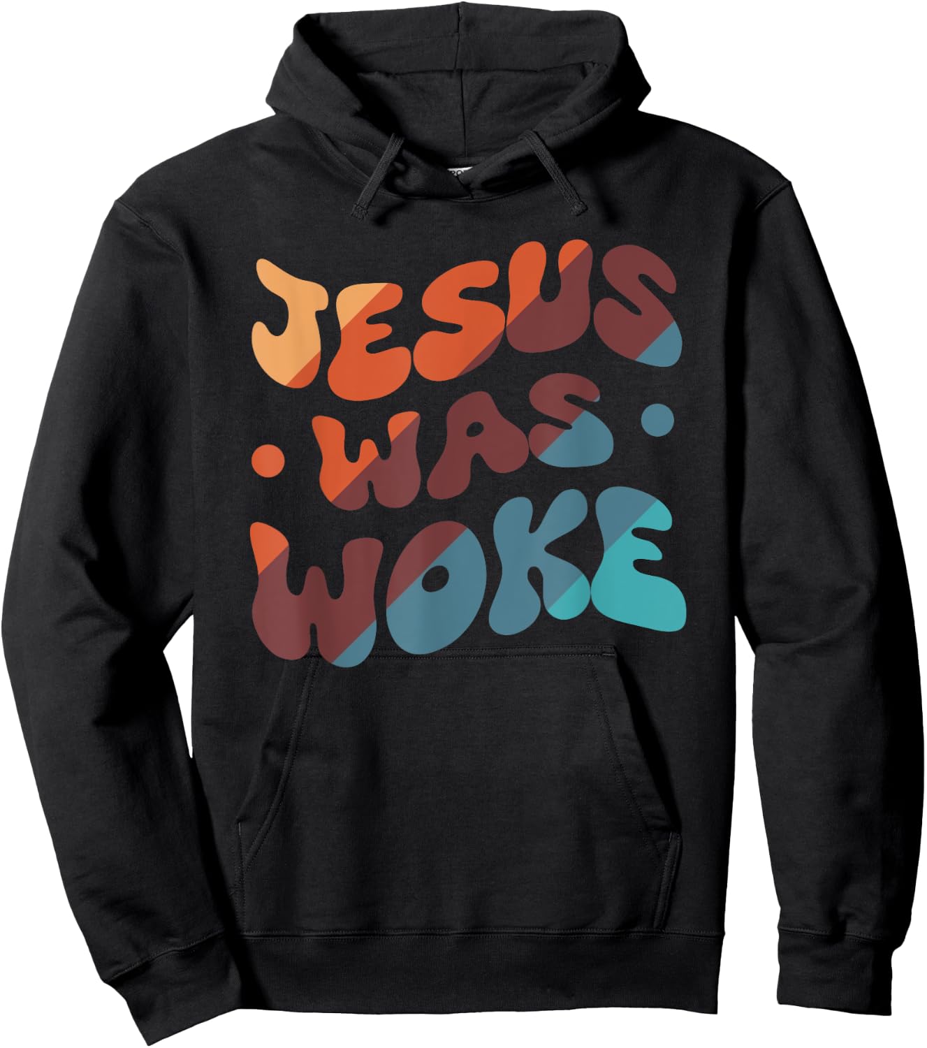 Jesus Was Woke Hoodie - Hoodie | Black