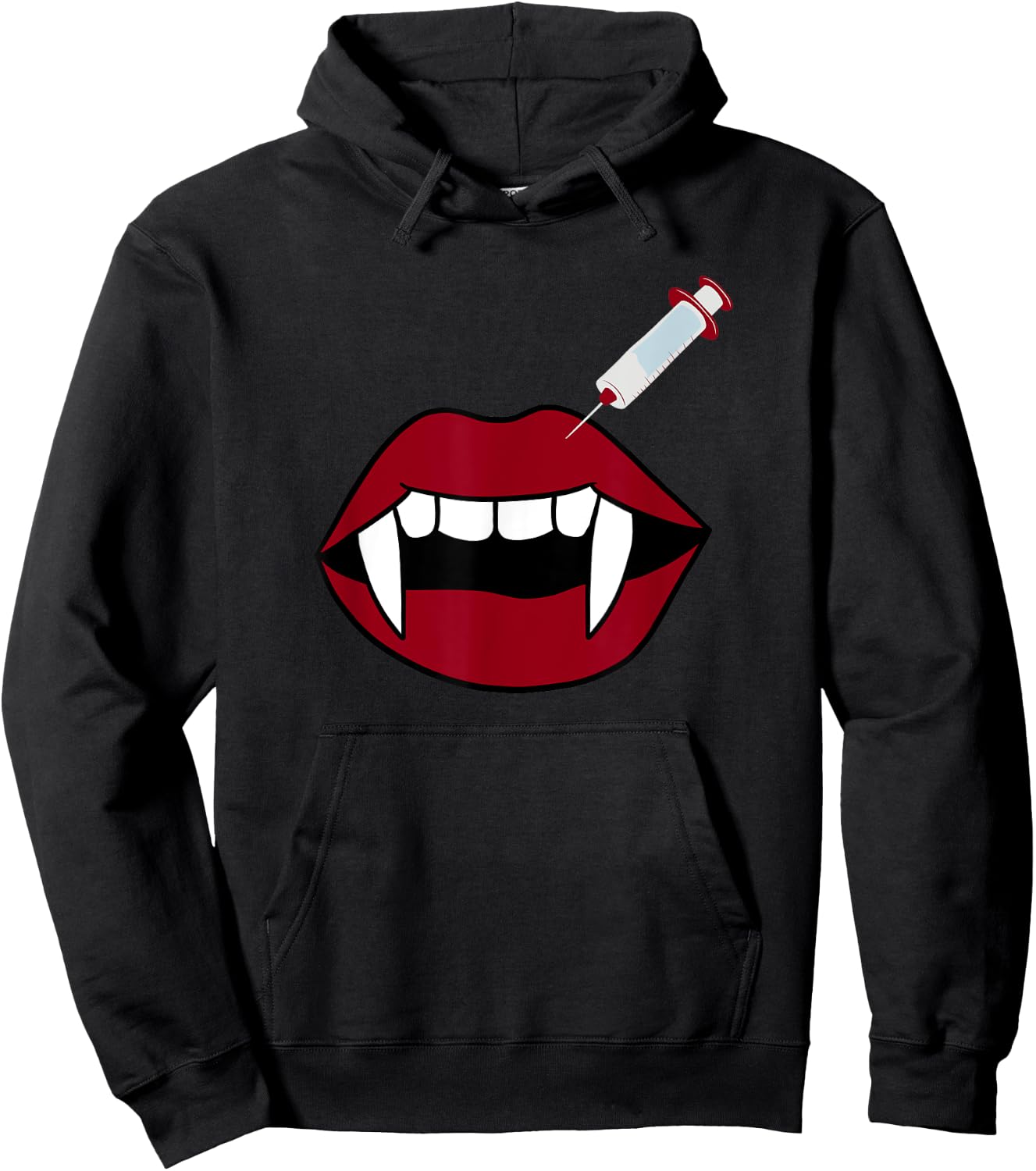 Cute Botox Lip Filler Nurse Injector Esthetician Halloween Hoodie - Hoodie | Black
