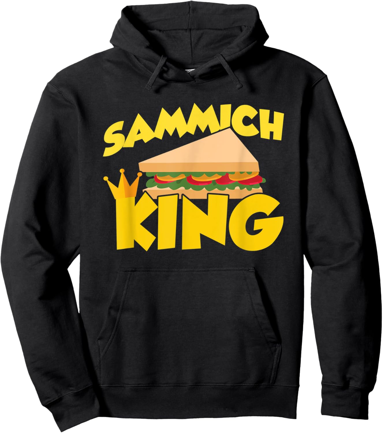 Sammich King Hoodie - Hoodie | Black