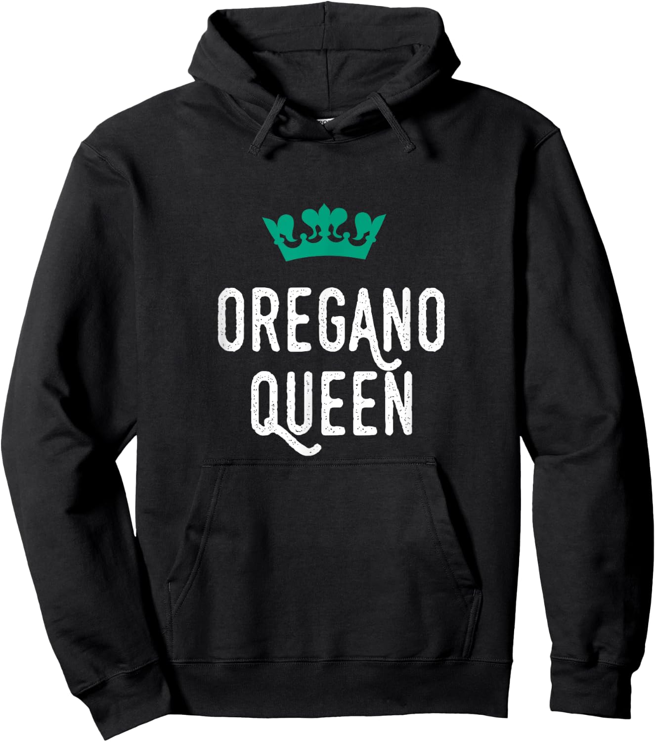 Oregano Queen, Oregano Lover, Cute Hoodie - Hoodie | Black