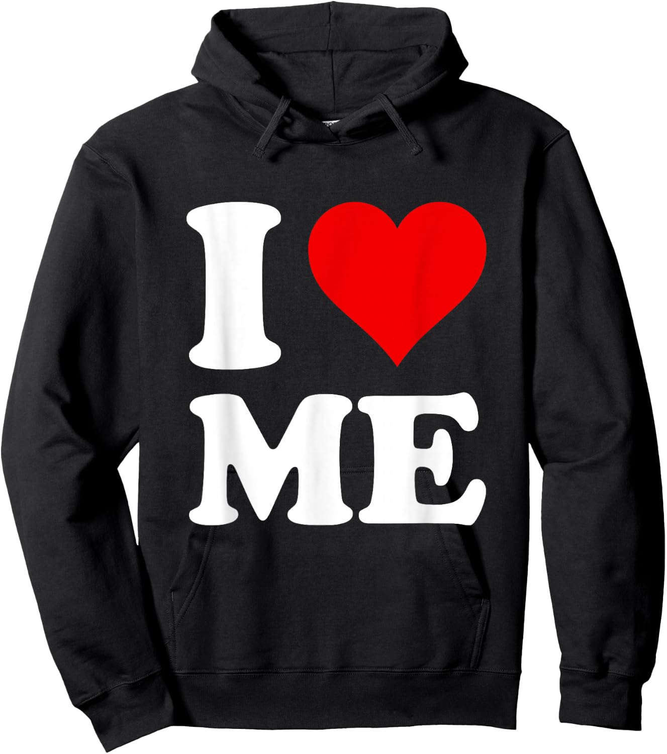I Love ME Hoodie - Hoodie | Black