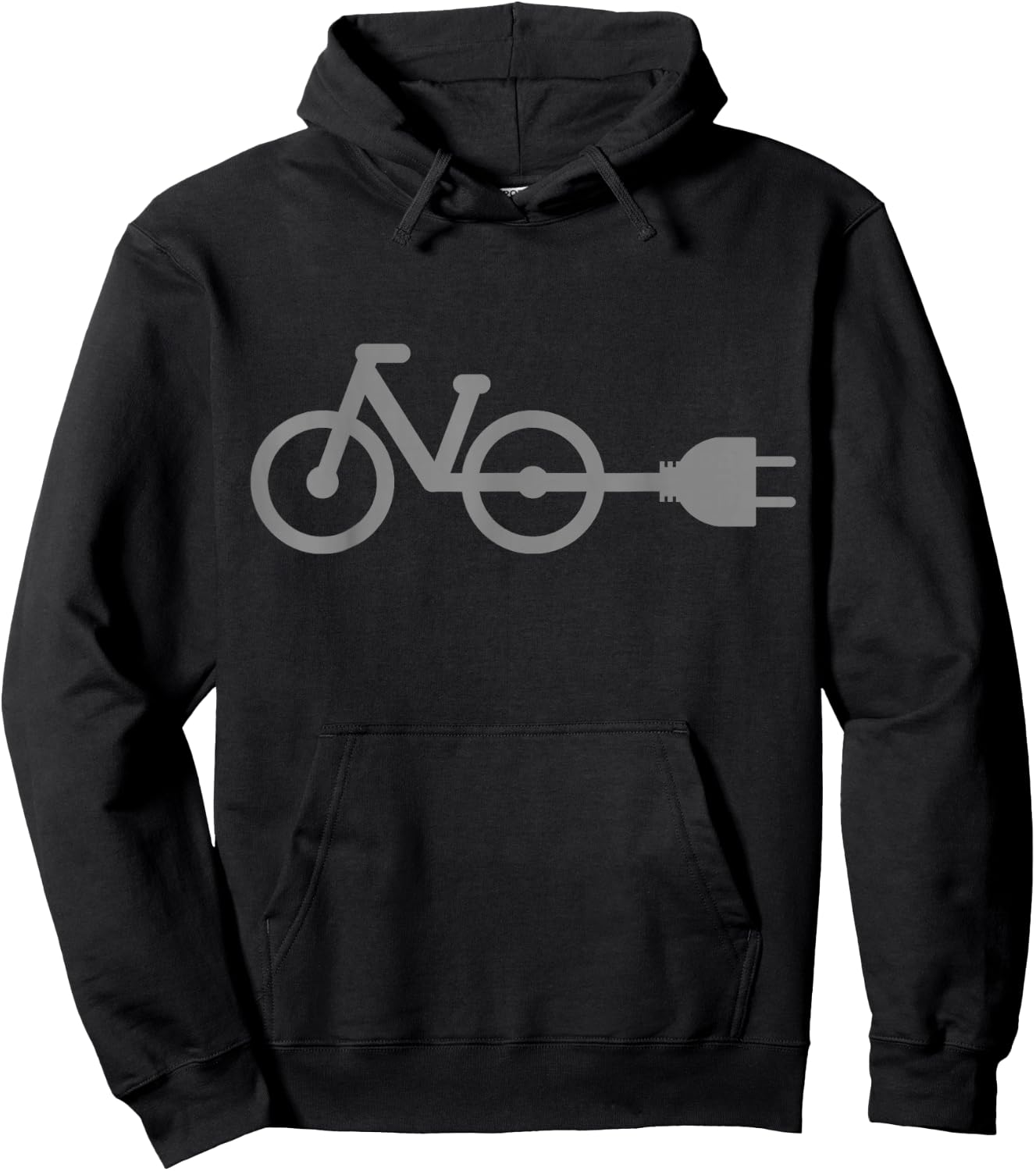 E-Bike Electric Bicycle Hoodie - Hoodie | Black