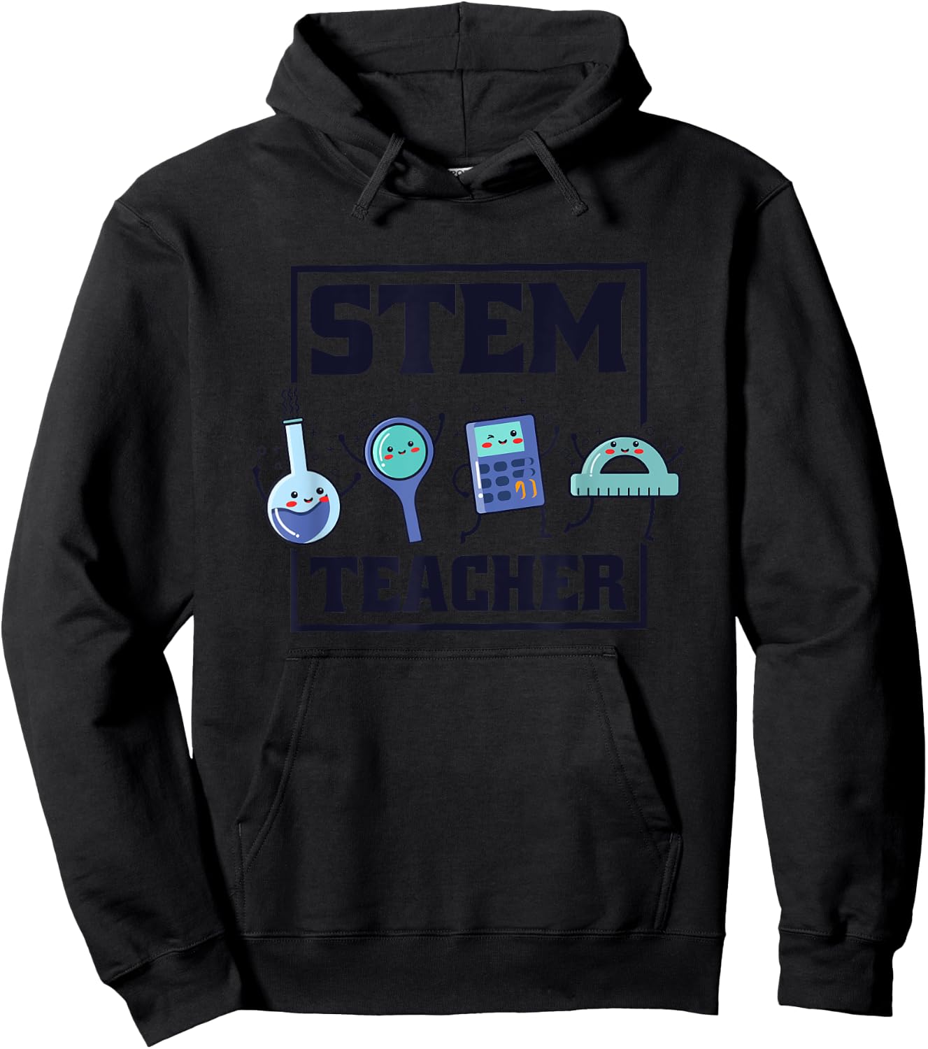 Stem Teacher, Science Technology Engineering Math Teachers Men Women Hoodie - Hoodie | Black