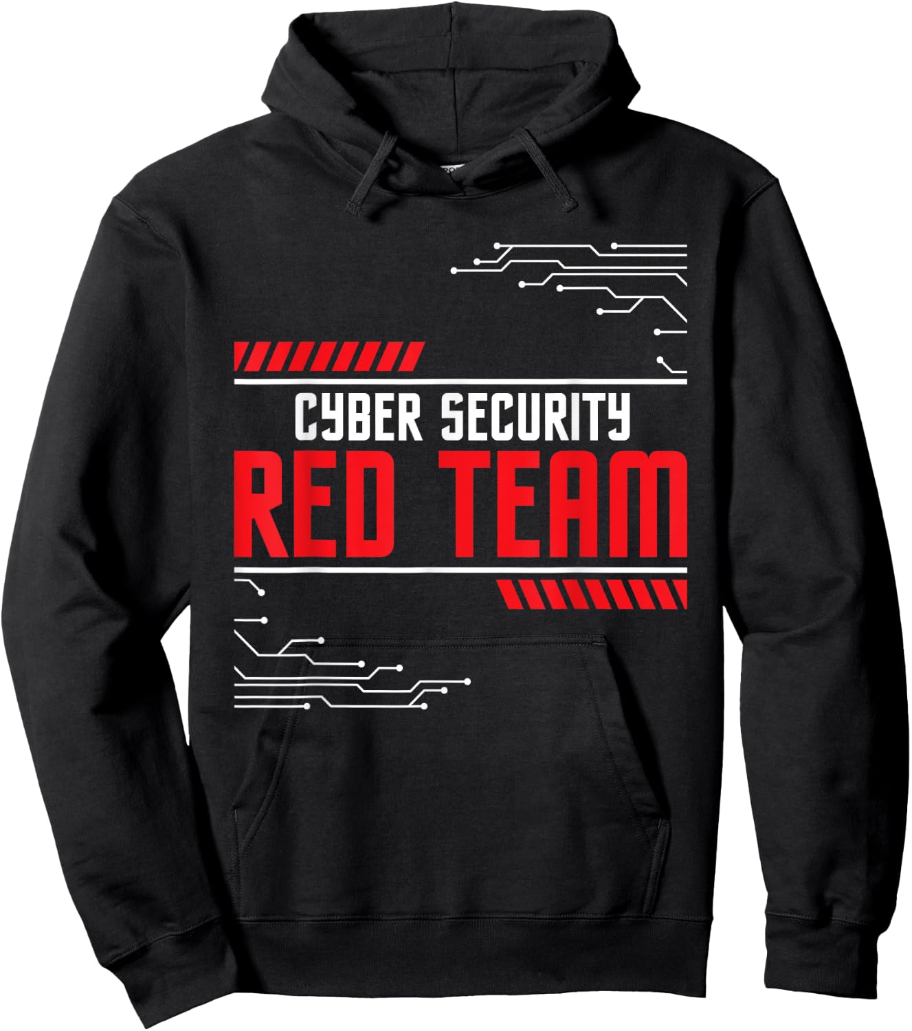 Cyber Security Red Team - Computer Engineer Hacker Hacking Hoodie - Hoodie | Black