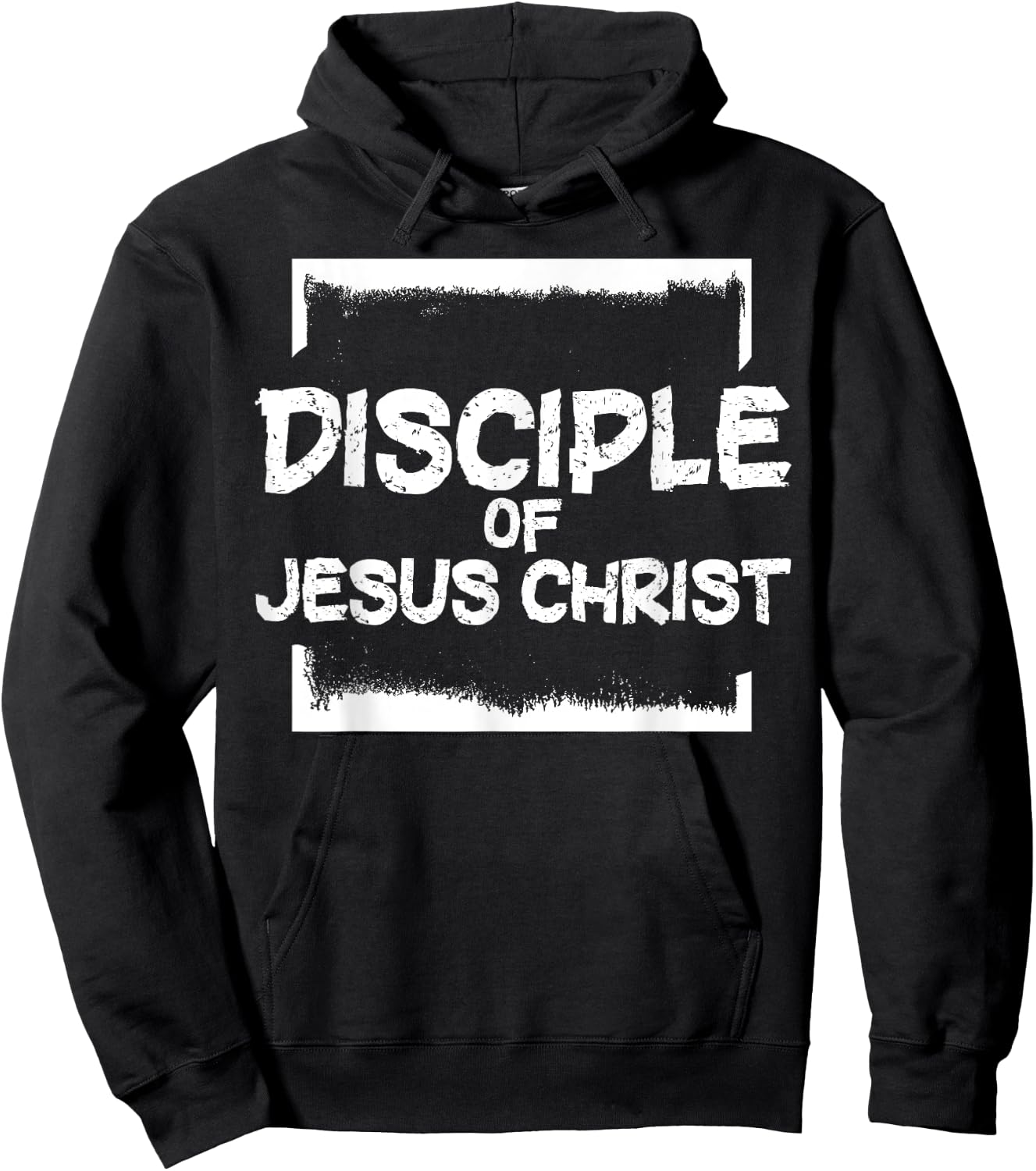Latter Day Mormonism Missionary Religious Design -Adults Black Small Short Sleeve Modern Hoodie - Hoodie | Black