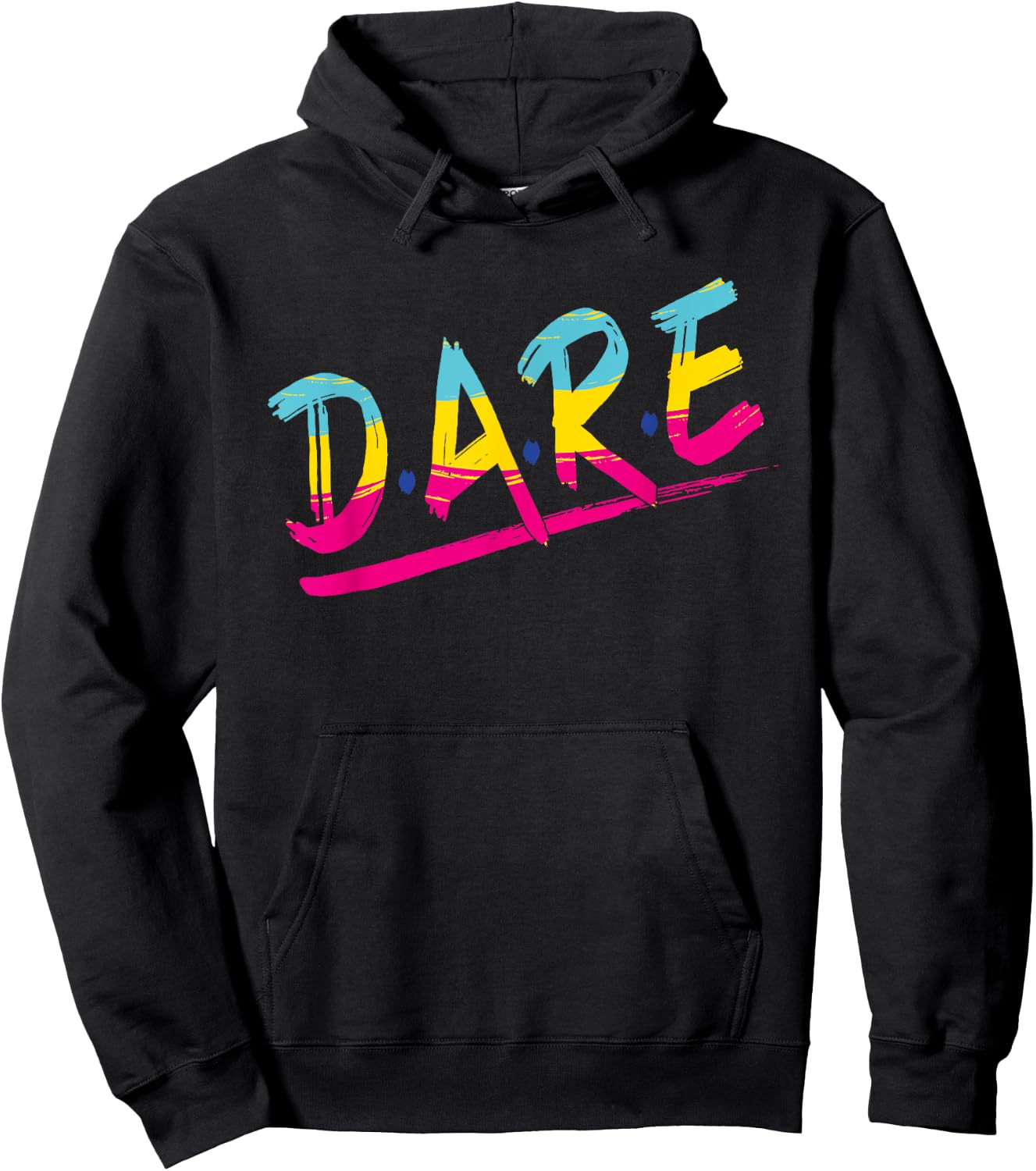 Halloween Dare 80's Halloween Costume Hoodie - Hoodie | Black