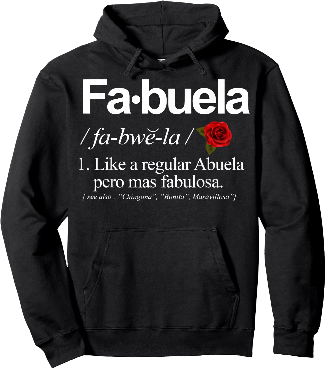 Fabuela Definiton Hoodie - Hoodie | Black
