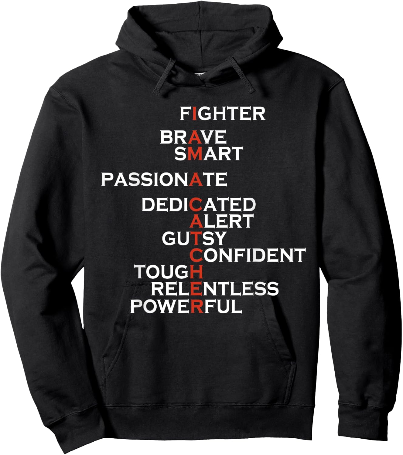 Backstop Funny Baseball Catcher Hoodie - Hoodie | Black