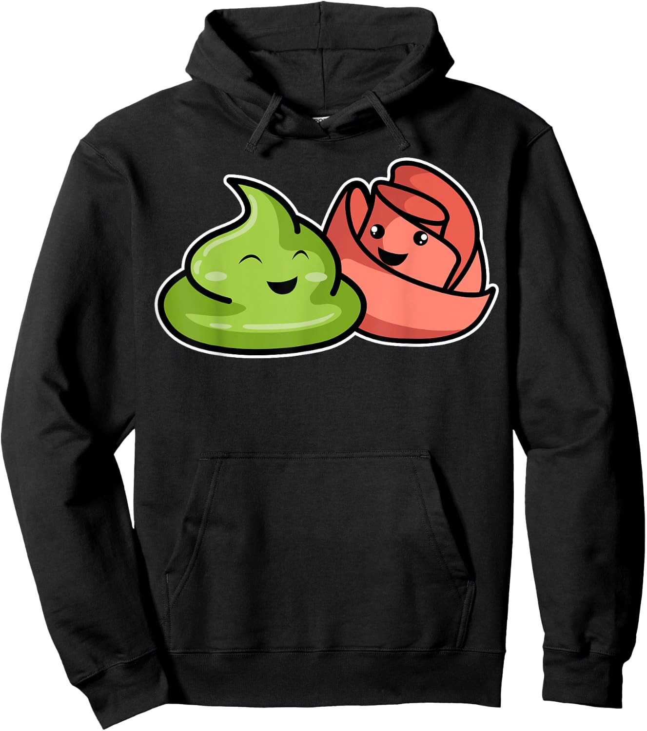 Wasabi Ginger Japanese Horseradish Spicy Paste Condiments Hoodie - Hoodie | Black