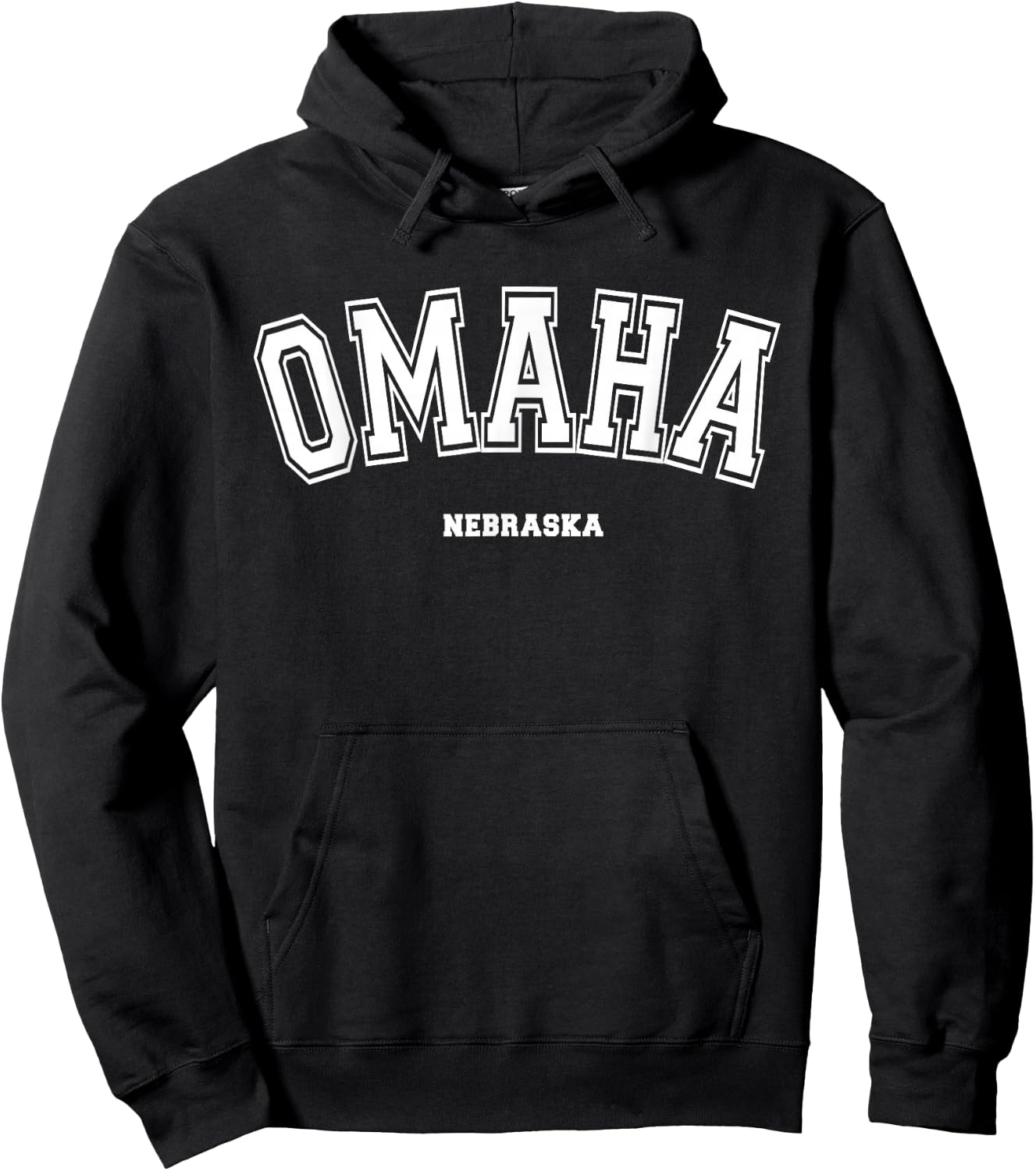 Omaha Nebraska Hoodie - Hoodie | Black