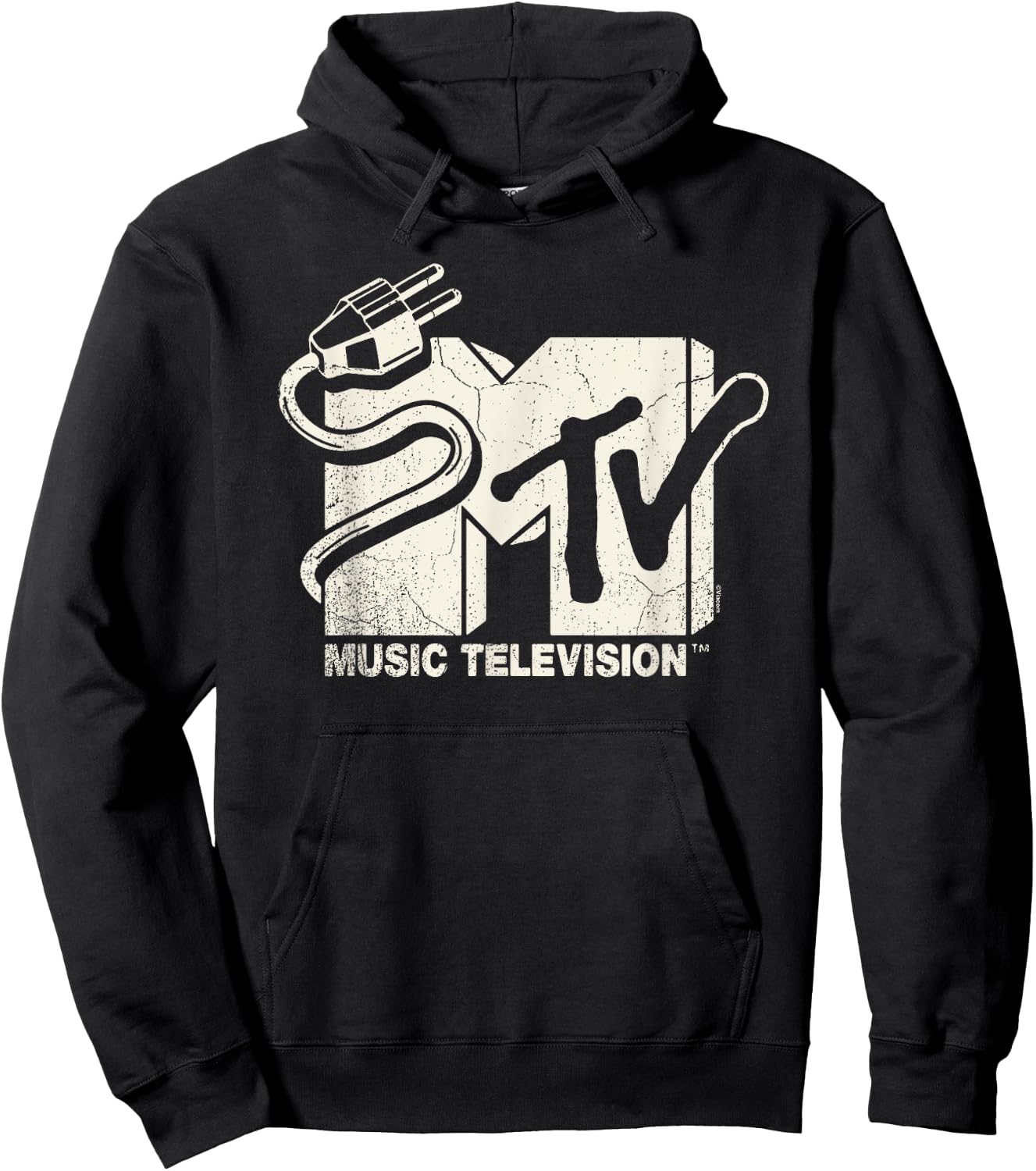 MTV Unplugged - Unplugged MTV Logo 2 Hoodie - Hoodie | Black