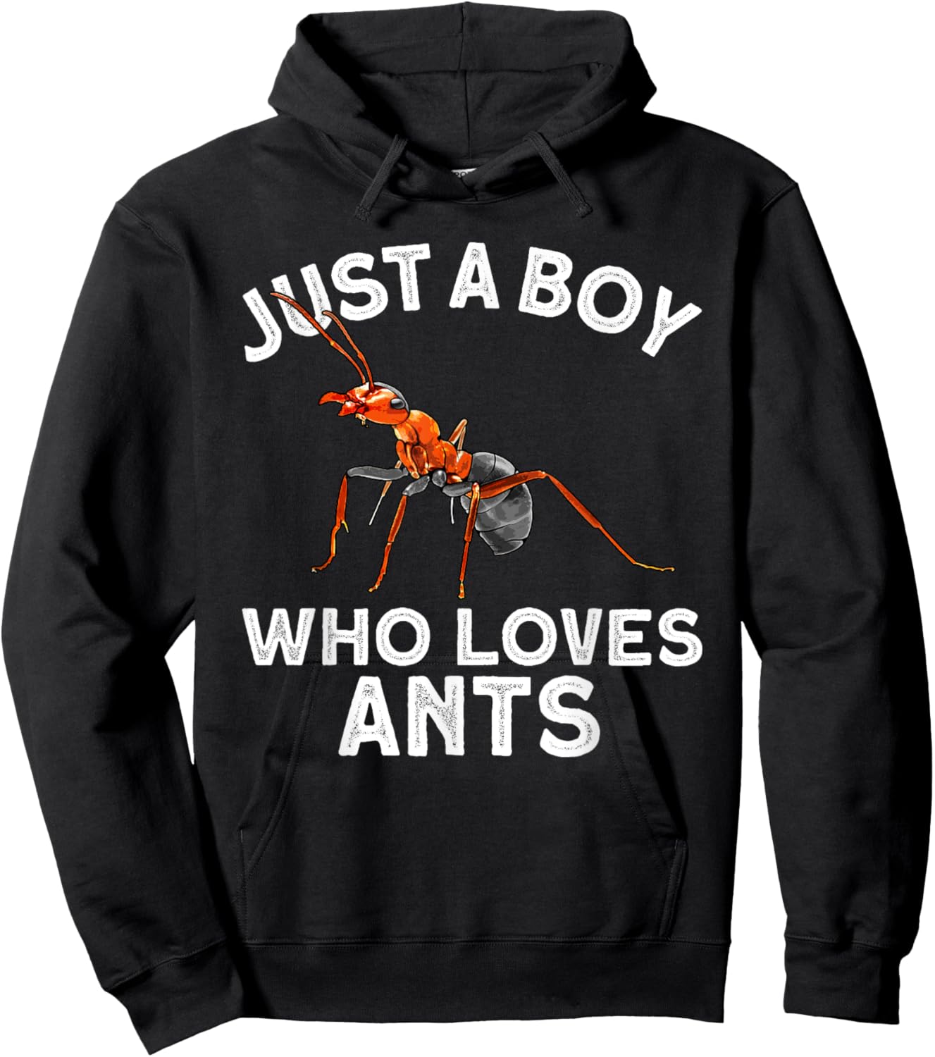 Cool Ant Boys Kids Ant Farm Entomology Ants Insect Hoodie - Hoodie | Black