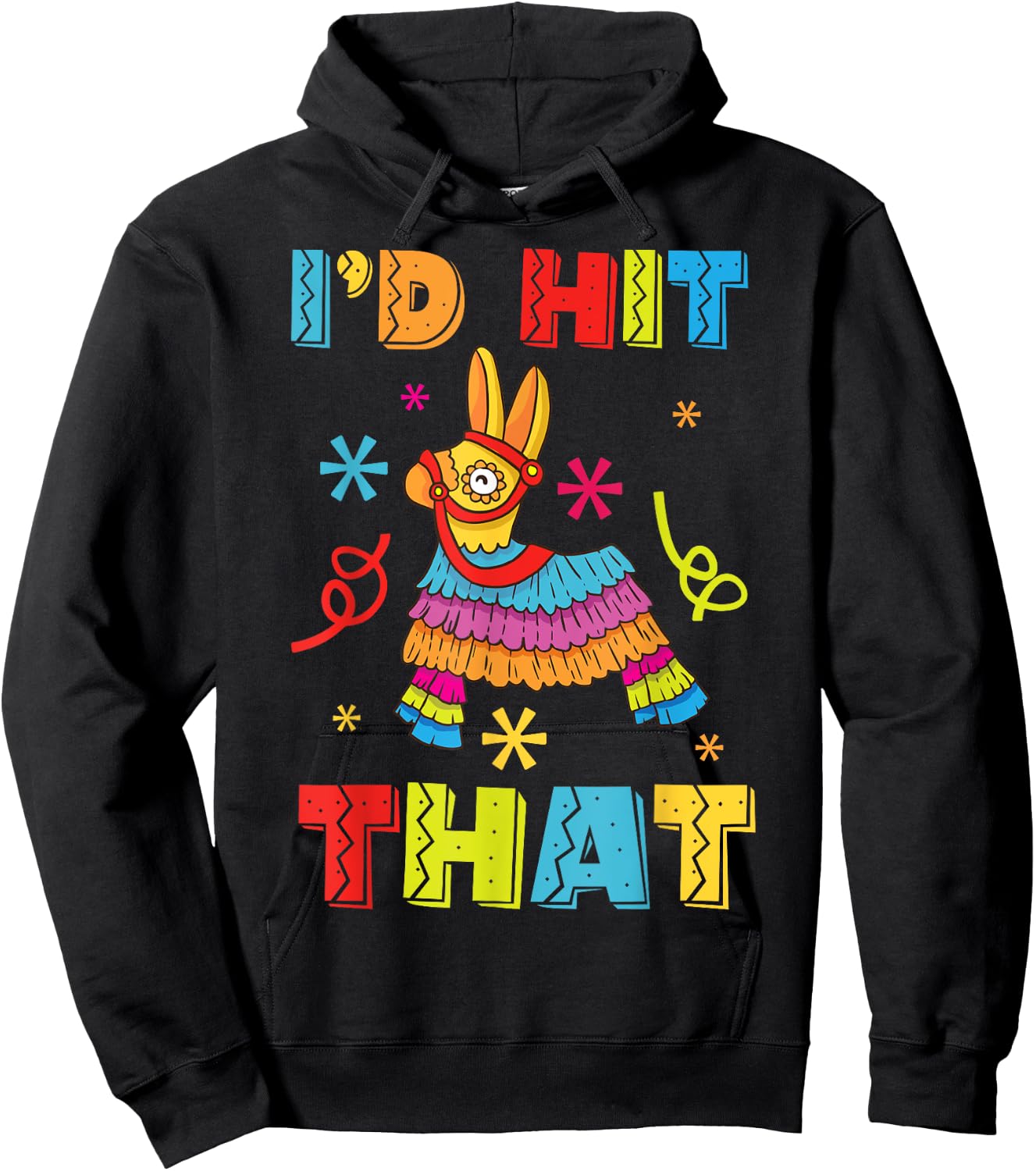 Id Hit That Pinata Hoodie - Hoodie | Black