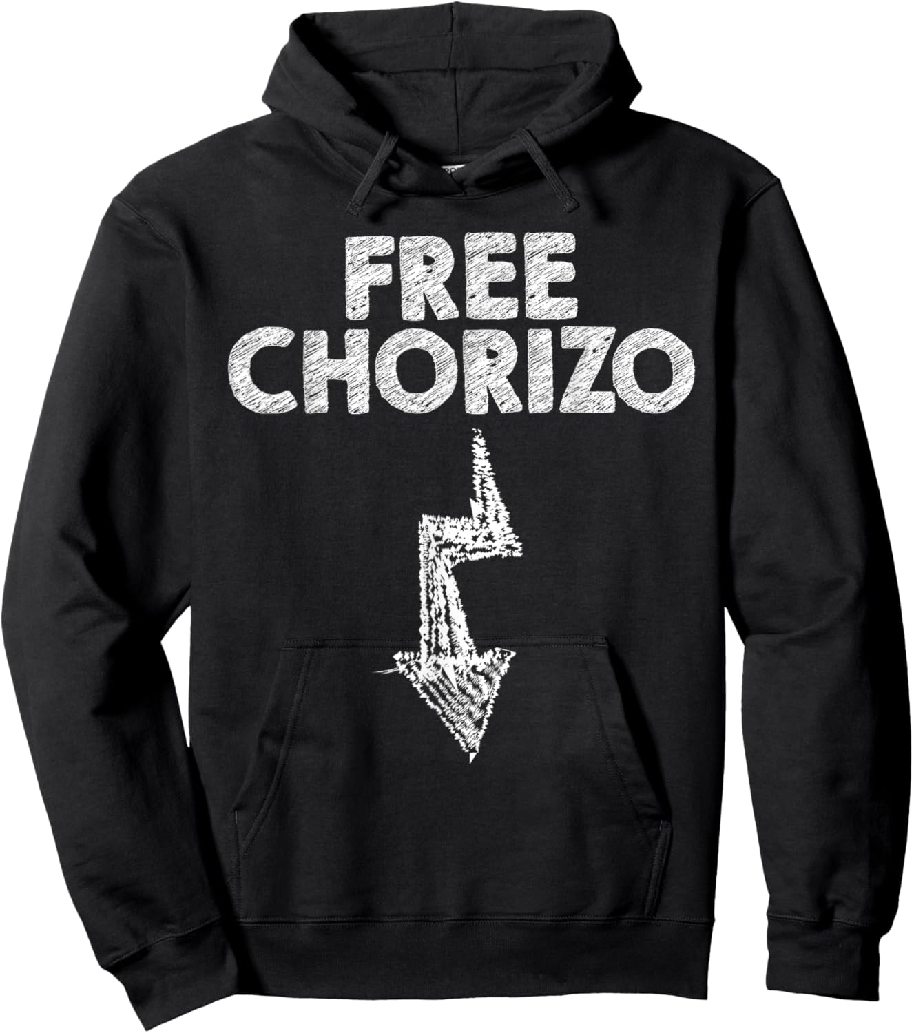 Free Chorizo Meaty Sausage Chorizo Hoodie - Hoodie | Black