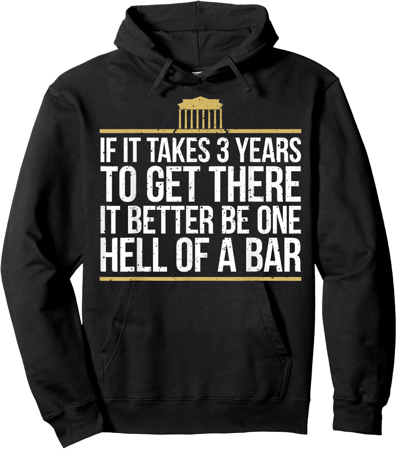 Law School Graduate - Exam Law Student Hoodie - Hoodie | Black