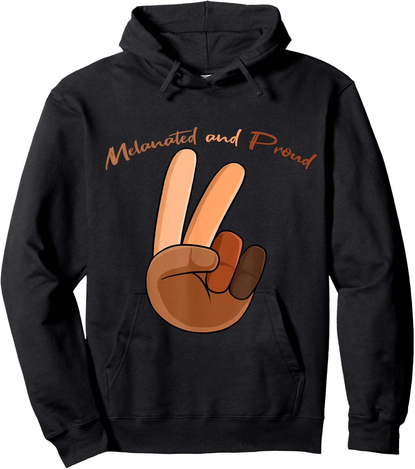 Melanated And Proud Black History Month BLM Melanin African Hoodie - Hoodie | Black