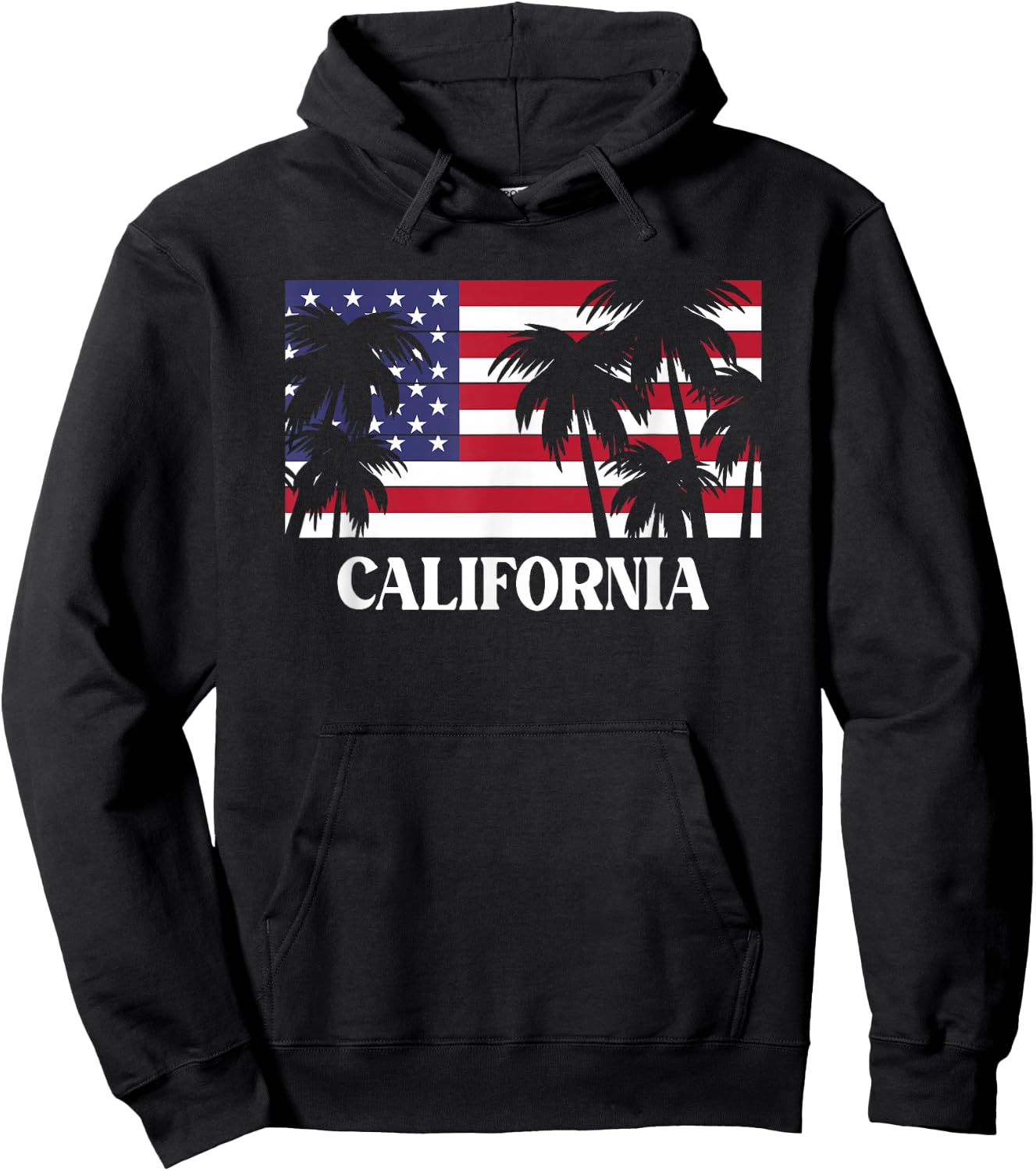 California Hoodie - Hoodie | Black