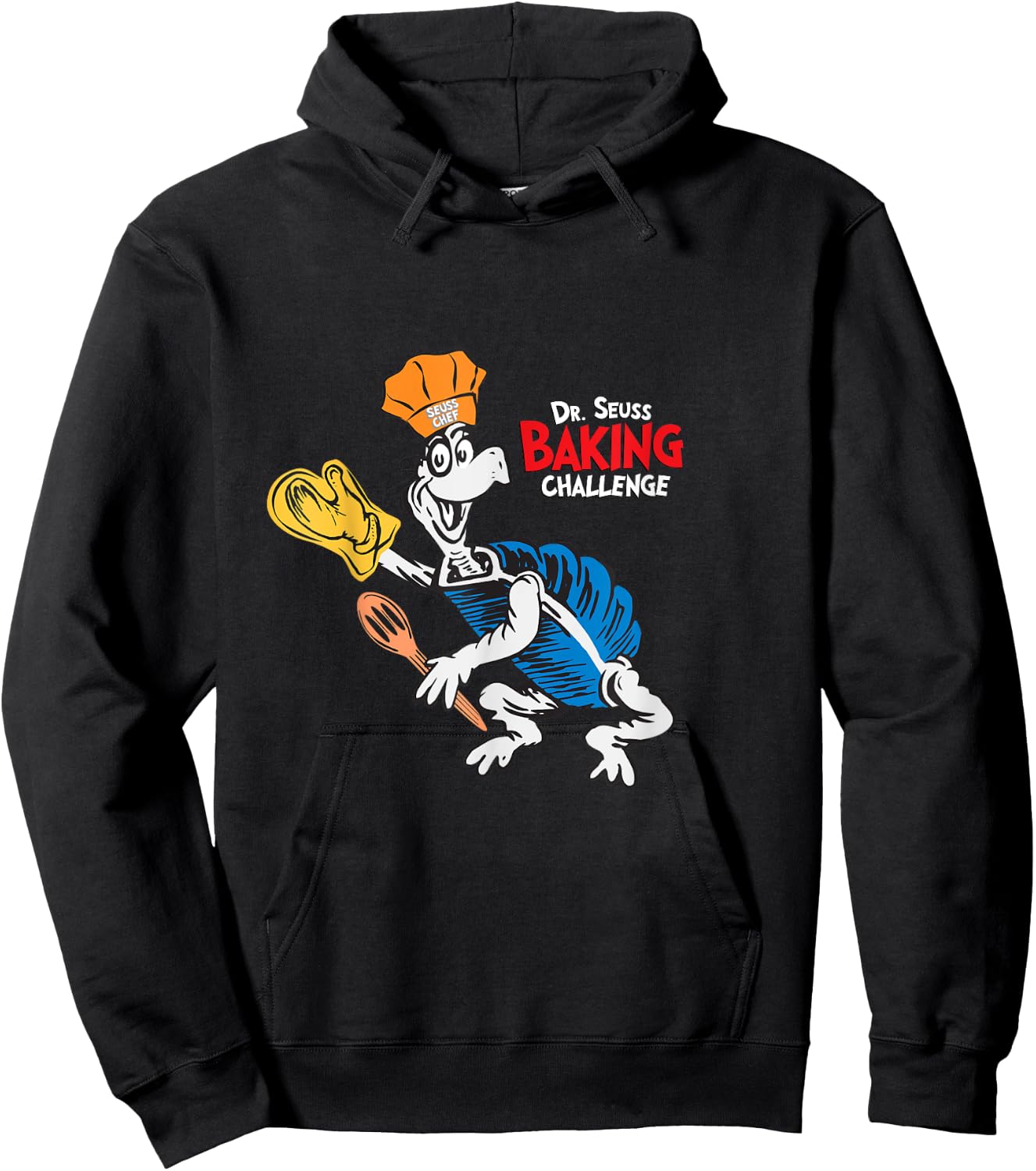 Dr. Seuss Baking Challenge Yertle The Turtle Hoodie - Hoodie | Black