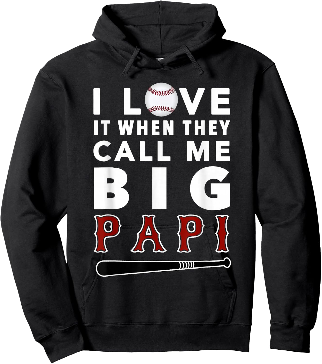 Big Papi Shirt Hoodie - Hoodie | Black