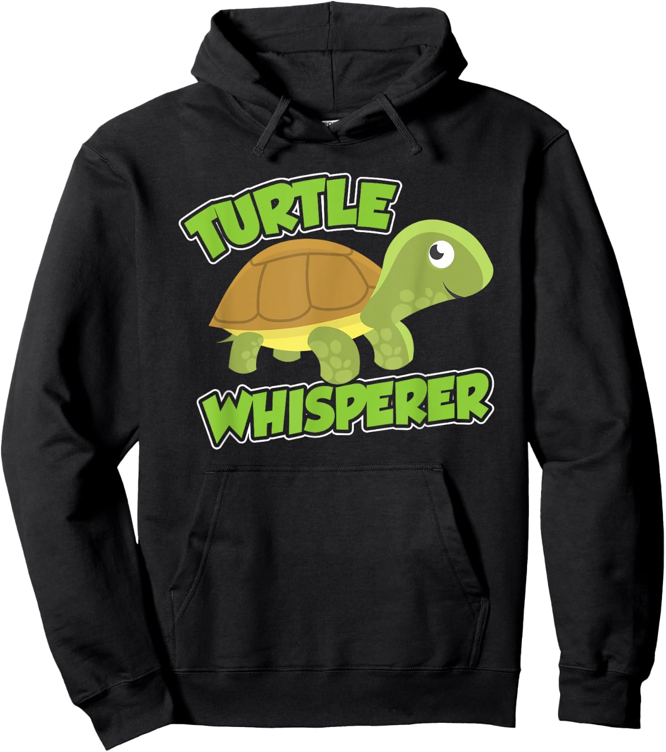 Turtle Whisperer Pet Turtles Animal Lover Hoodie - Hoodie | Black
